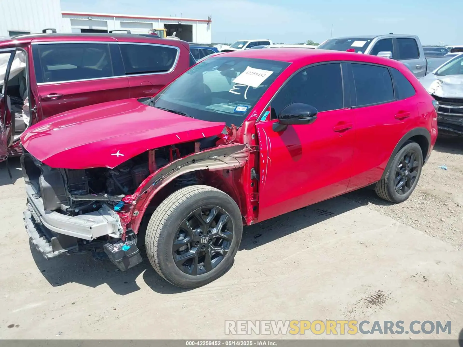 2 Photograph of a damaged car 3CZRZ1H57RM737266 HONDA HR-V 2024