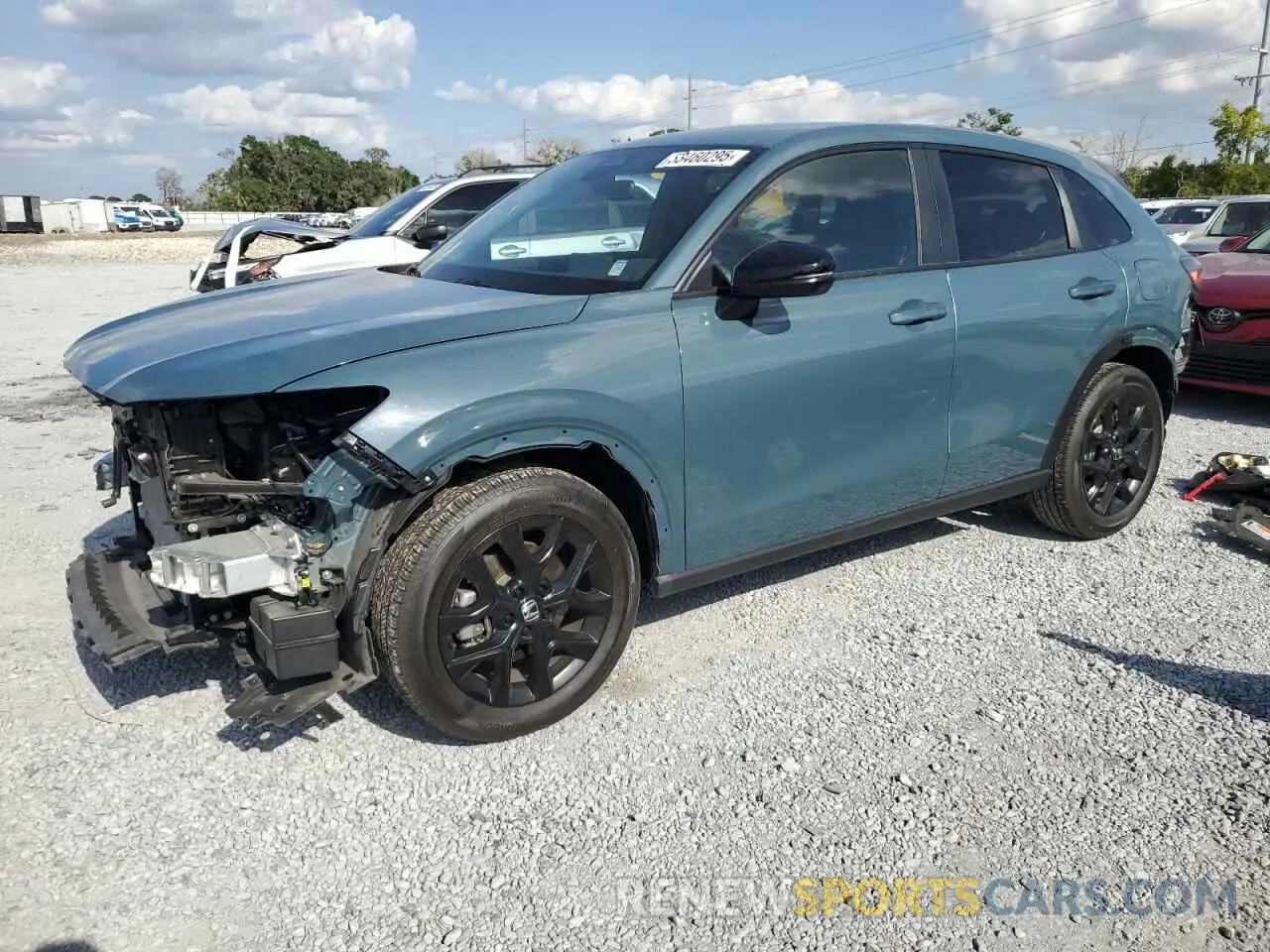 1 Photograph of a damaged car 3CZRZ1H57RM744623 HONDA HR-V 2024