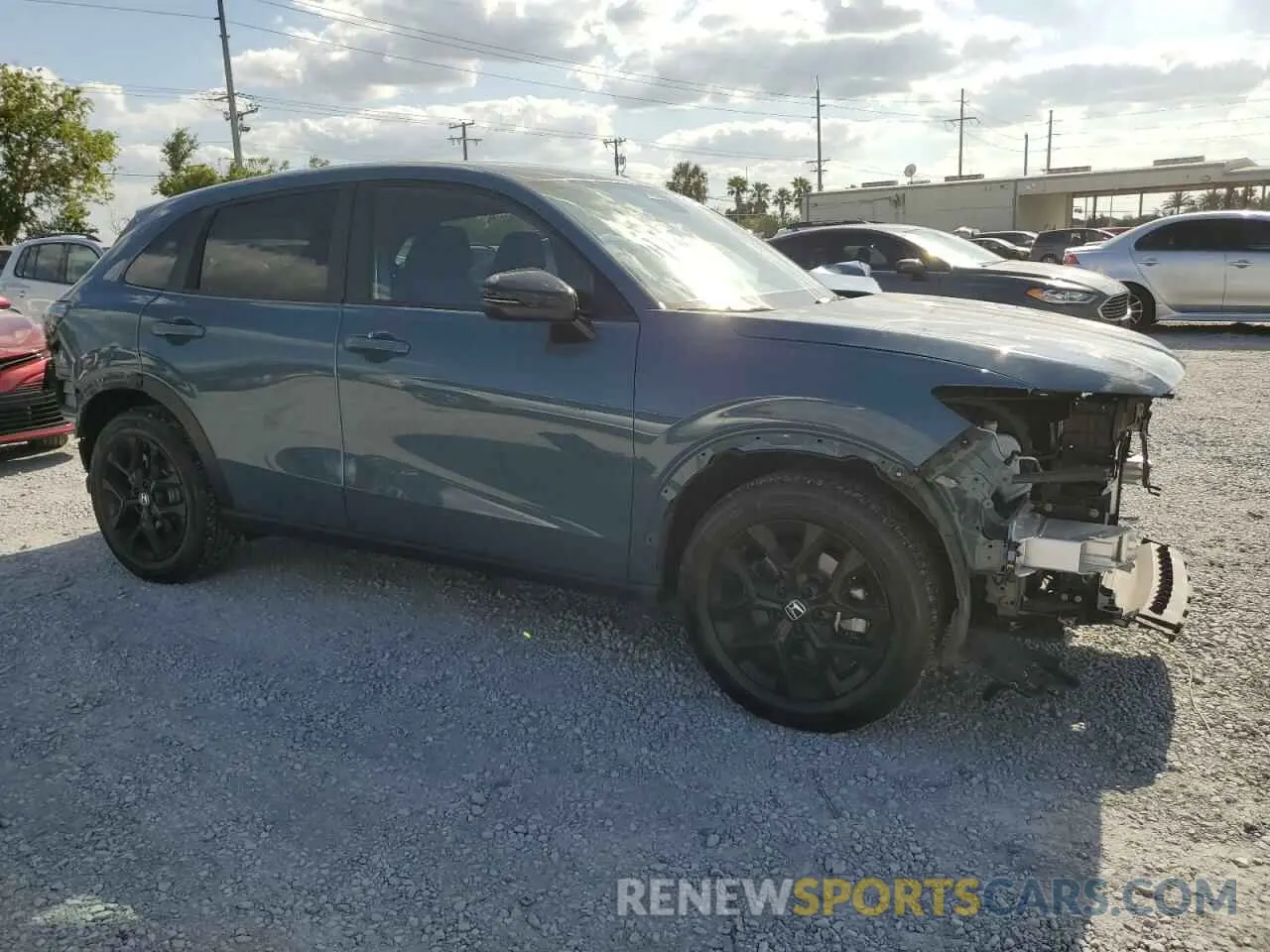 4 Photograph of a damaged car 3CZRZ1H57RM744623 HONDA HR-V 2024