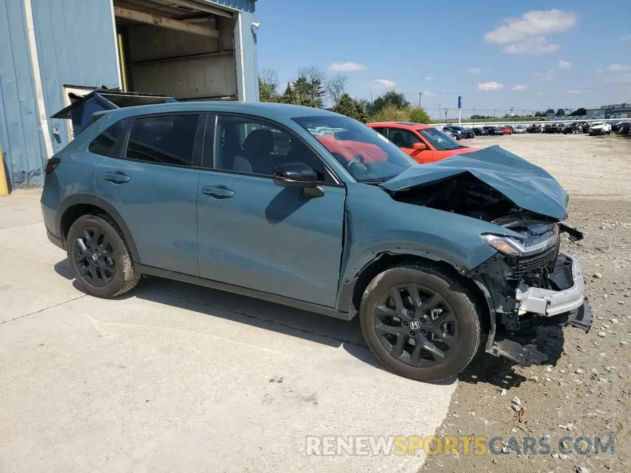 4 Фотография поврежденного автомобиля 3CZRZ1H57RM749546 HONDA HR-V 2024
