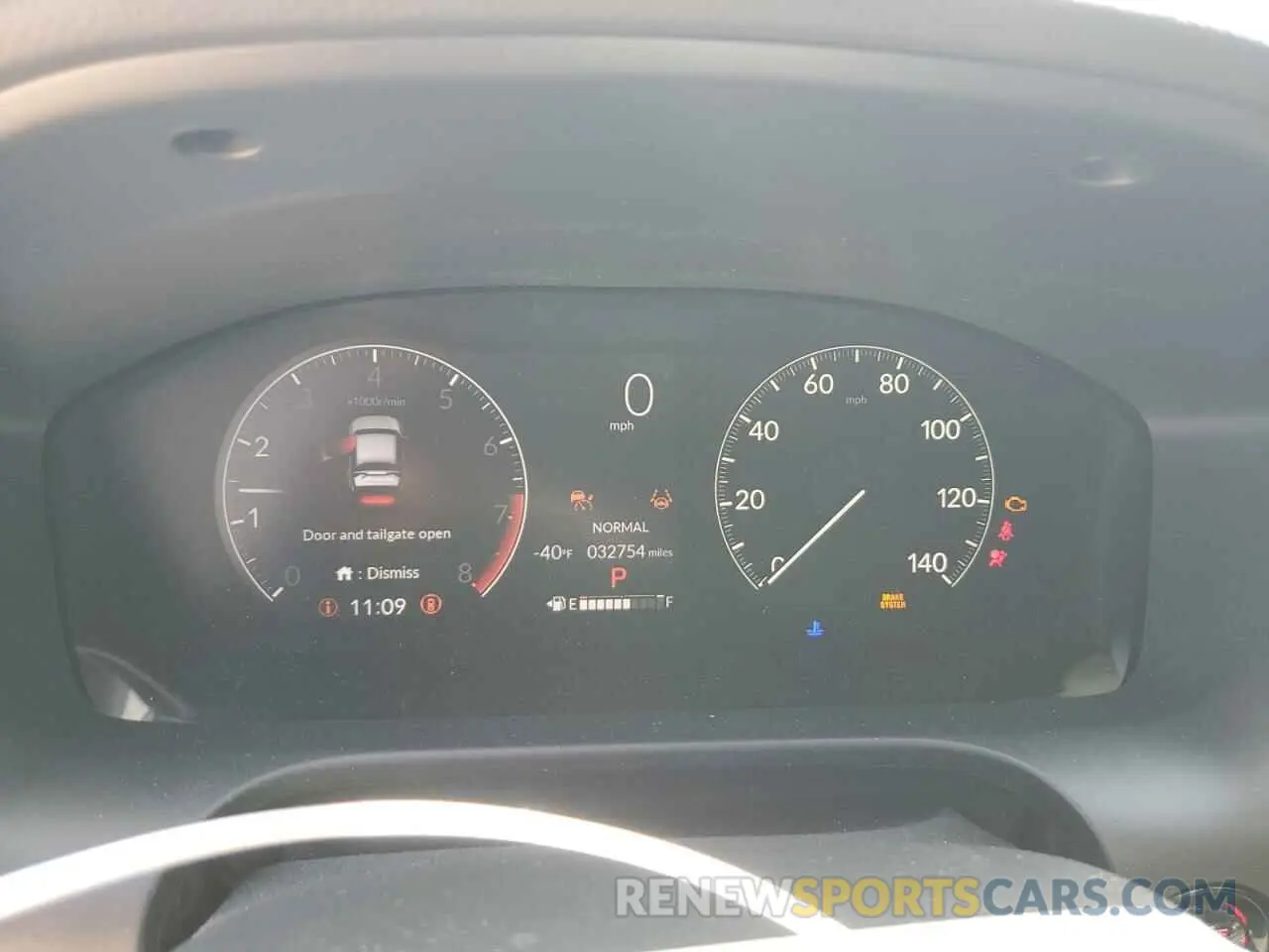 9 Фотография поврежденного автомобиля 3CZRZ1H57RM749546 HONDA HR-V 2024