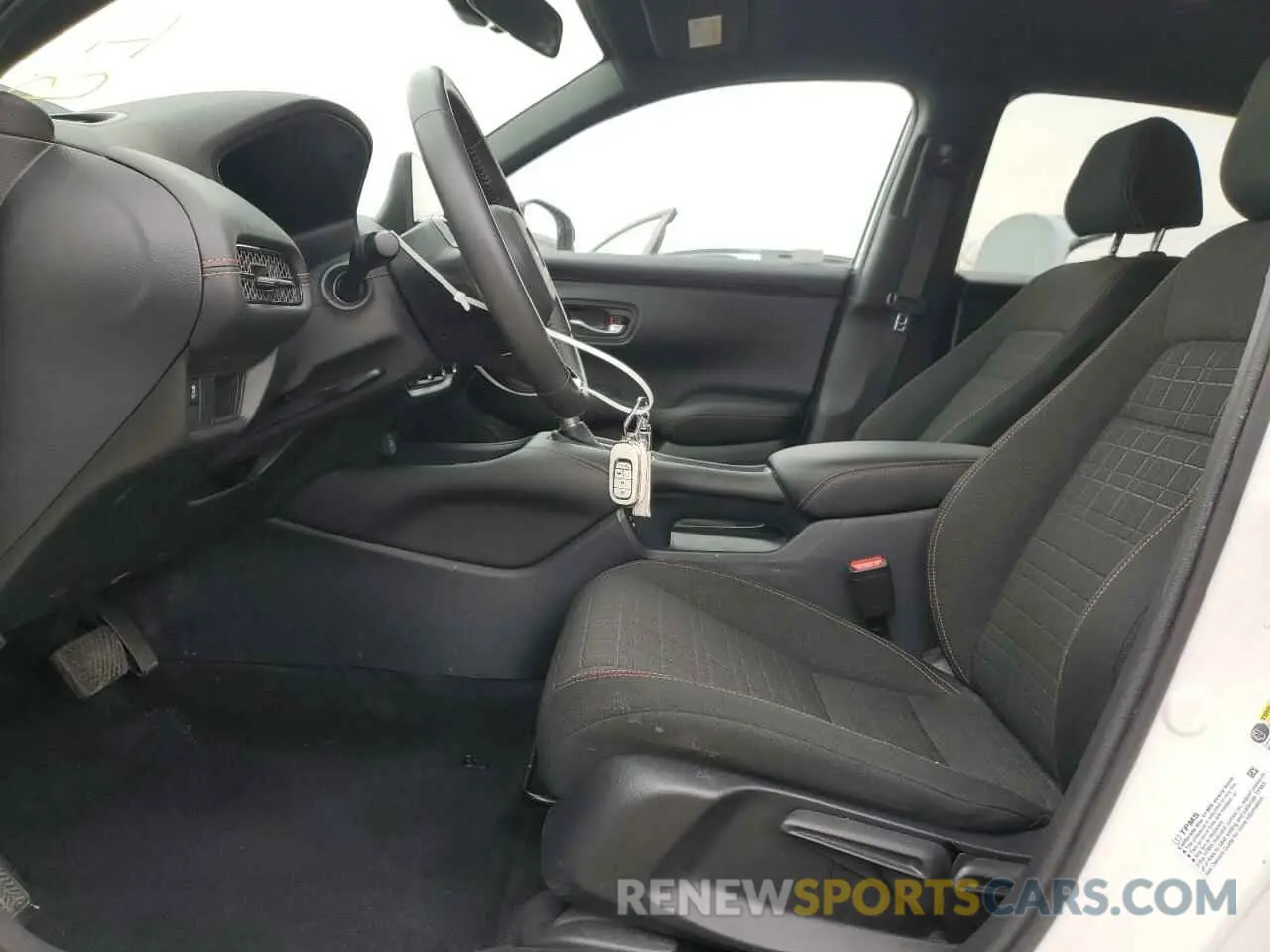 7 Фотография поврежденного автомобиля 3CZRZ1H57RM750258 HONDA HR-V 2024