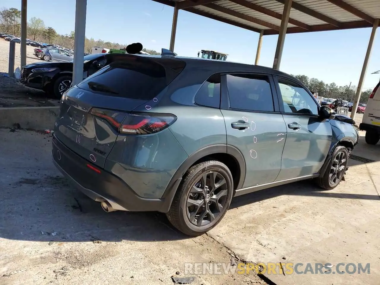 3 Фотография поврежденного автомобиля 3CZRZ1H57RM752768 HONDA HR-V 2024