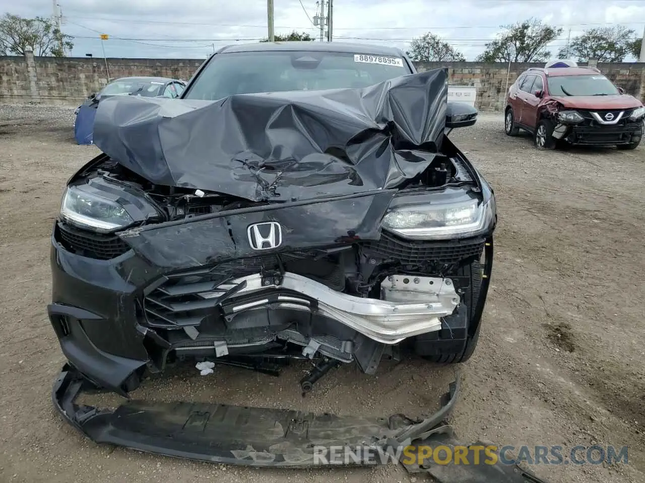 5 Фотография поврежденного автомобиля 3CZRZ1H57RM755590 HONDA HR-V 2024