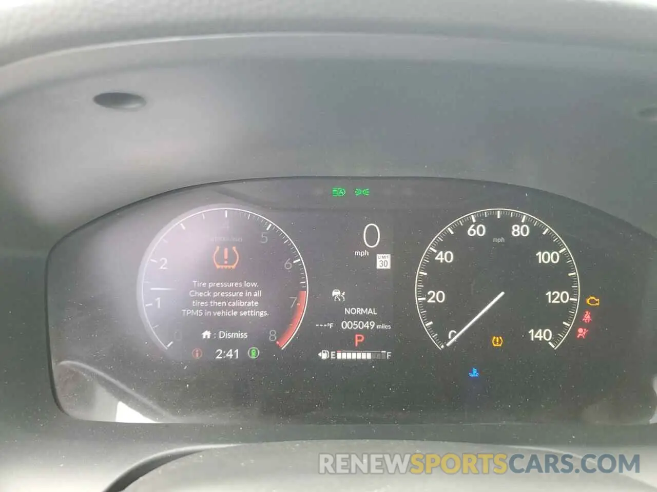 9 Фотография поврежденного автомобиля 3CZRZ1H57RM755590 HONDA HR-V 2024