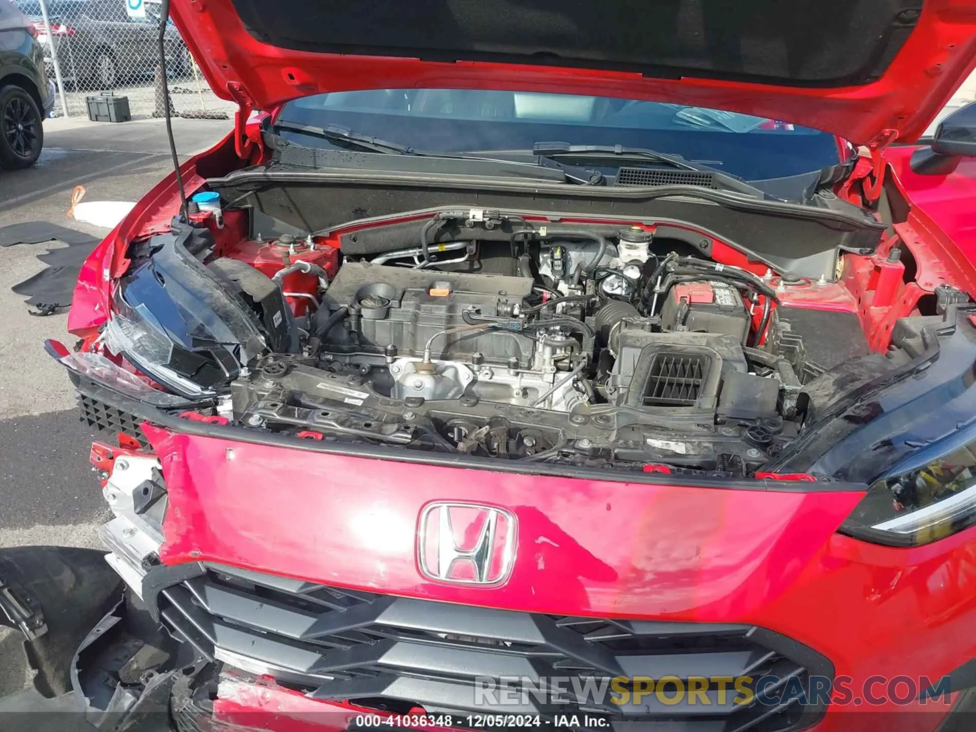 10 Фотография поврежденного автомобиля 3CZRZ1H58RM706561 HONDA HR-V 2024