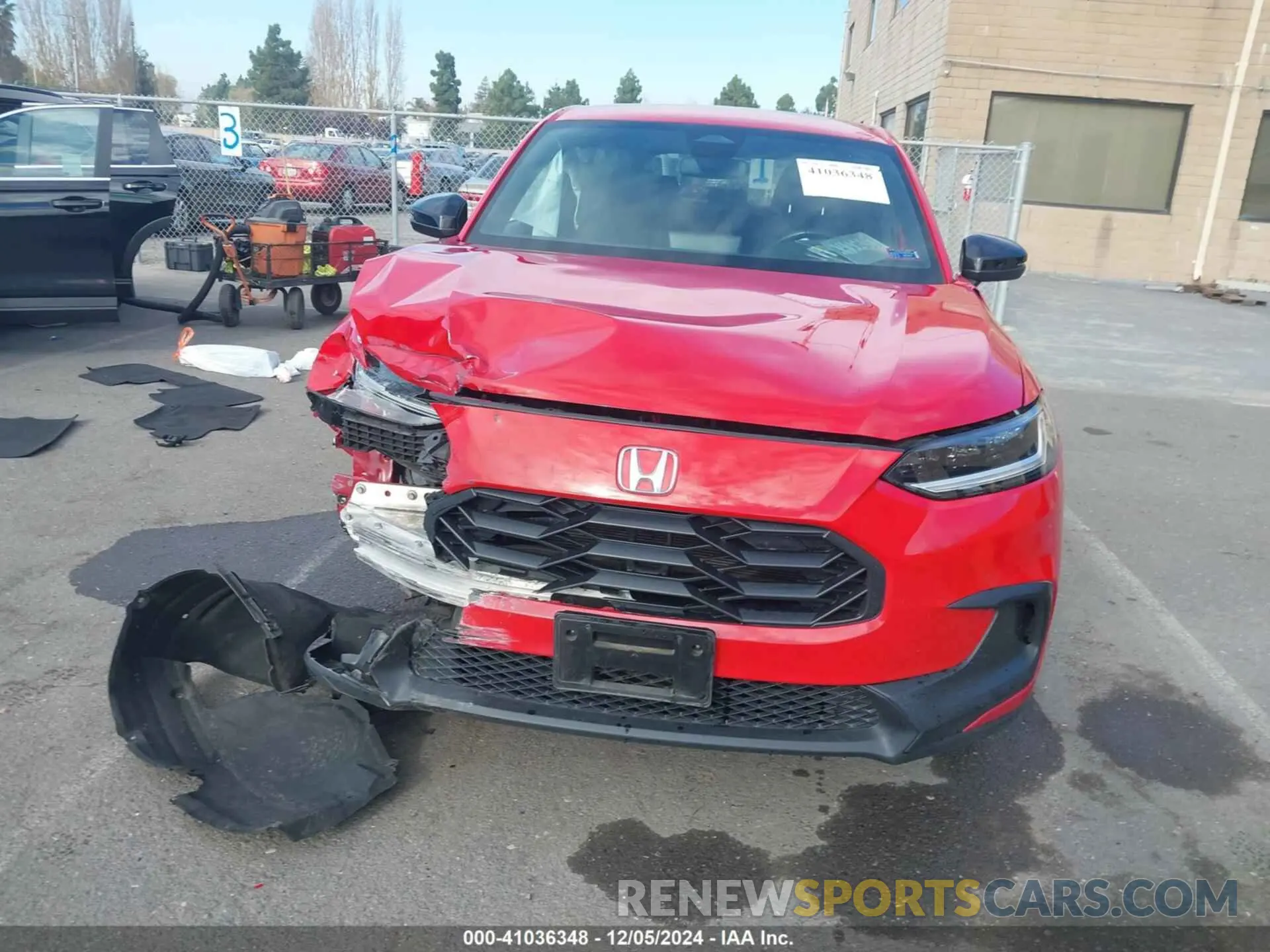 12 Фотография поврежденного автомобиля 3CZRZ1H58RM706561 HONDA HR-V 2024
