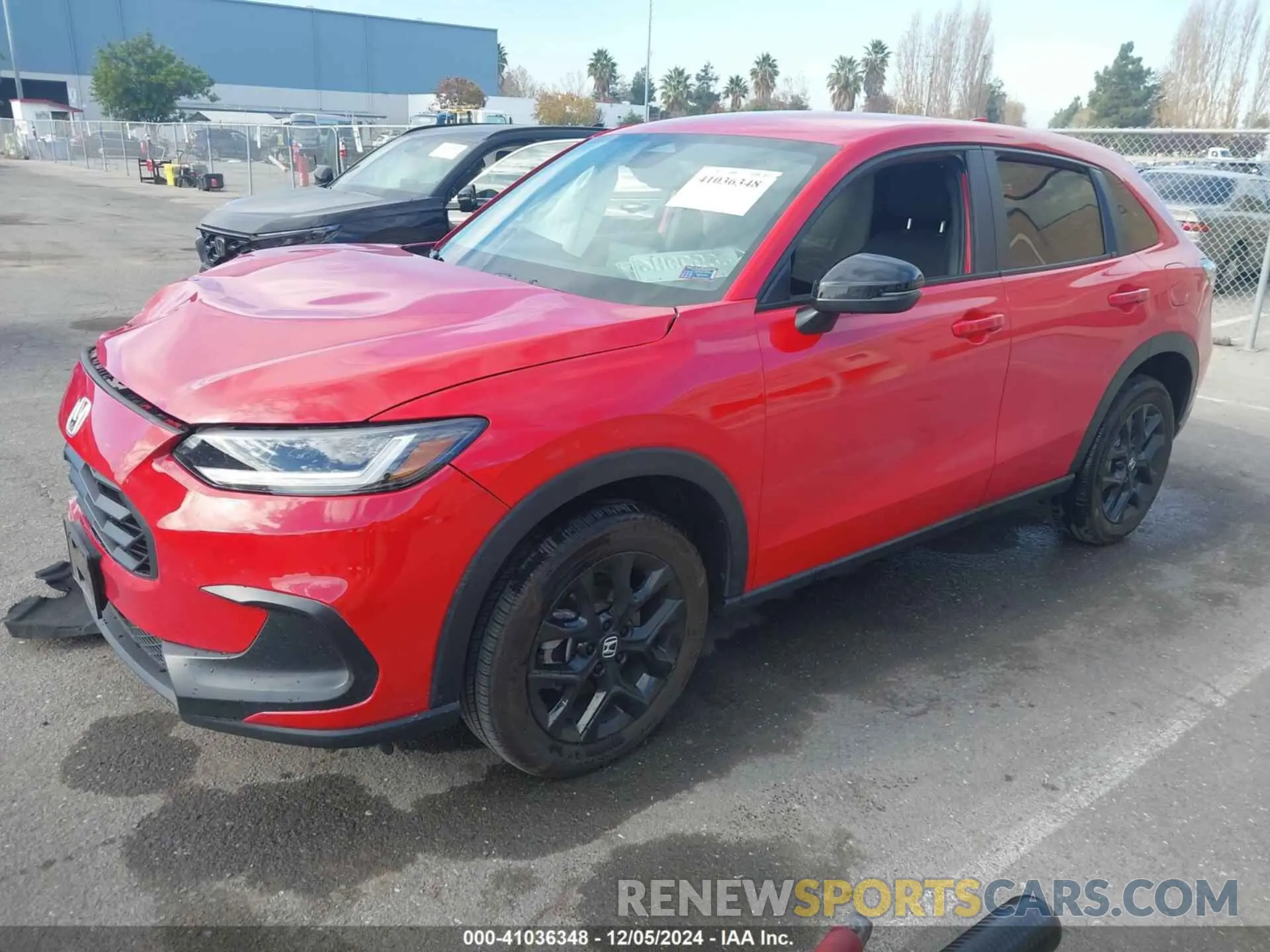 2 Фотография поврежденного автомобиля 3CZRZ1H58RM706561 HONDA HR-V 2024
