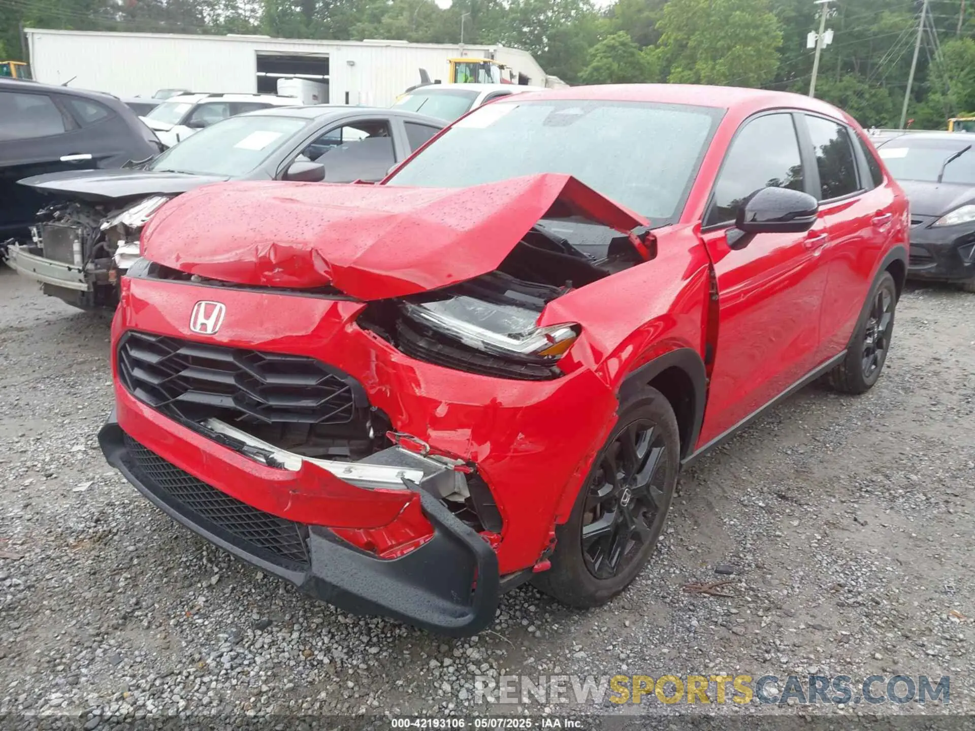 2 Photograph of a damaged car 3CZRZ1H58RM709931 HONDA HR-V 2024