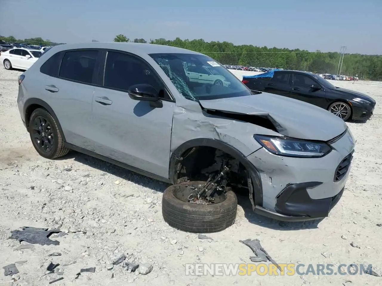 4 Photograph of a damaged car 3CZRZ1H58RM730410 HONDA HR-V 2024