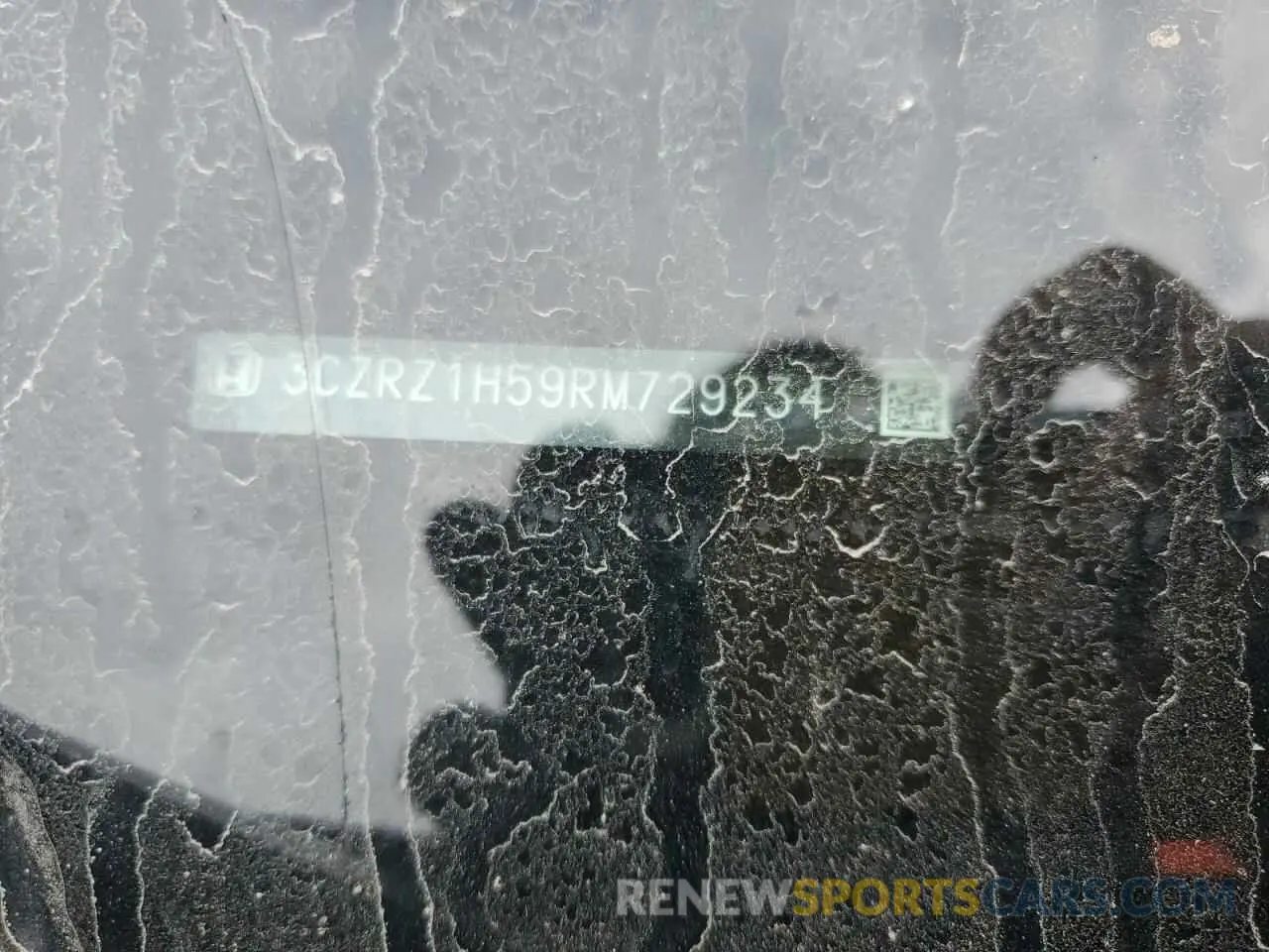 14 Photograph of a damaged car 3CZRZ1H59RM729234 HONDA HR-V 2024