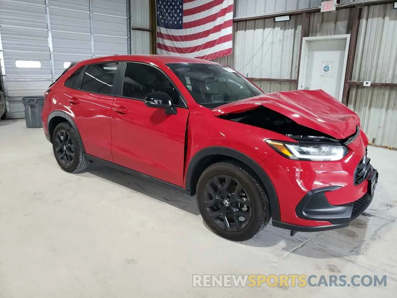 4 Photograph of a damaged car 3CZRZ1H59RM746518 HONDA HR-V 2024