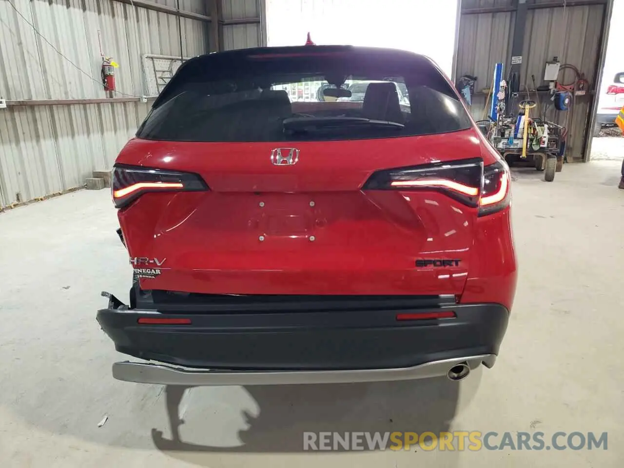 6 Photograph of a damaged car 3CZRZ1H59RM746518 HONDA HR-V 2024