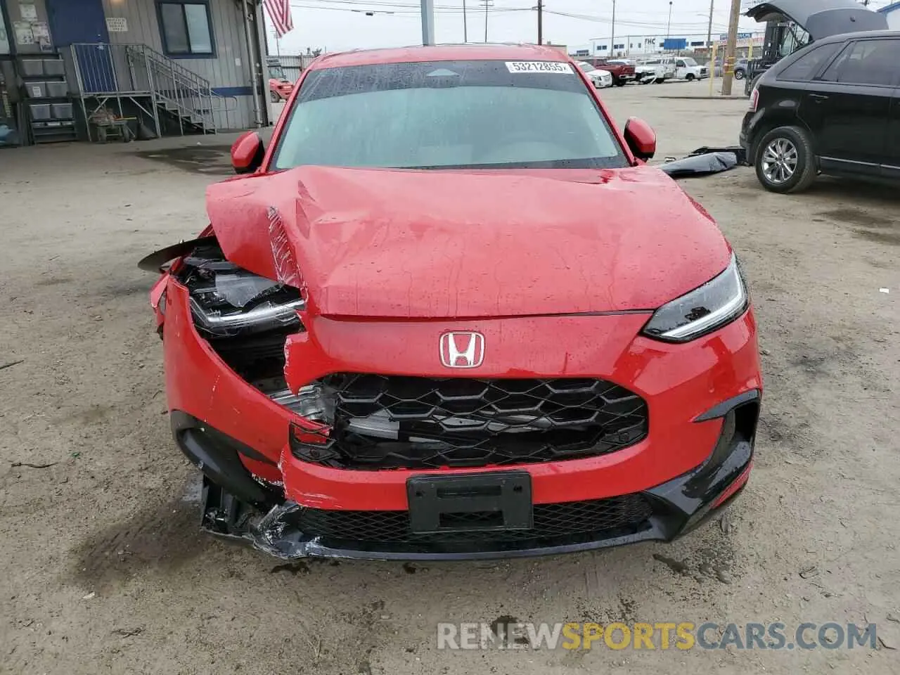 5 Photograph of a damaged car 3CZRZ1H70RM717703 HONDA HR-V 2024