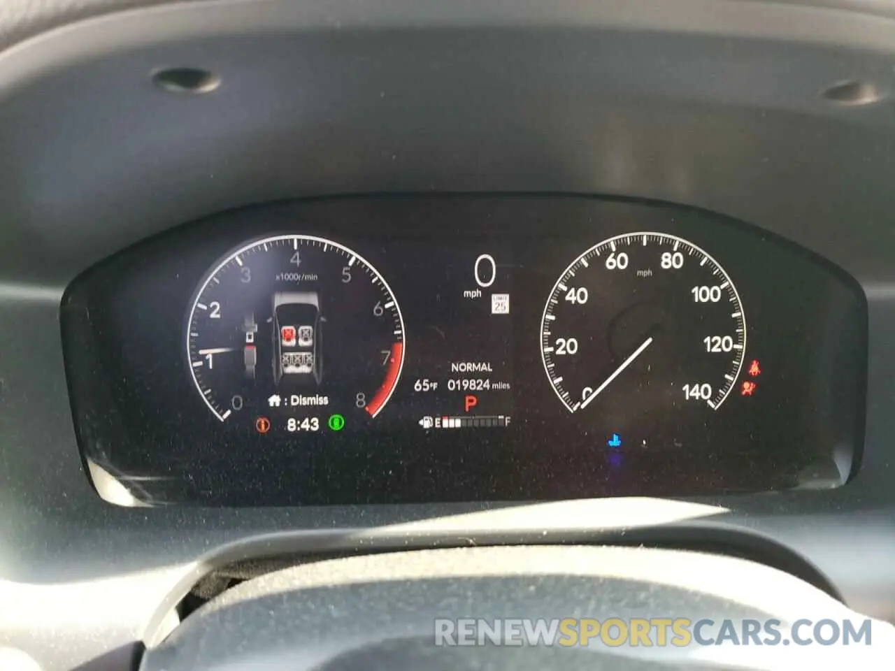 9 Фотография поврежденного автомобиля 3CZRZ1H72RM757412 HONDA HR-V 2024