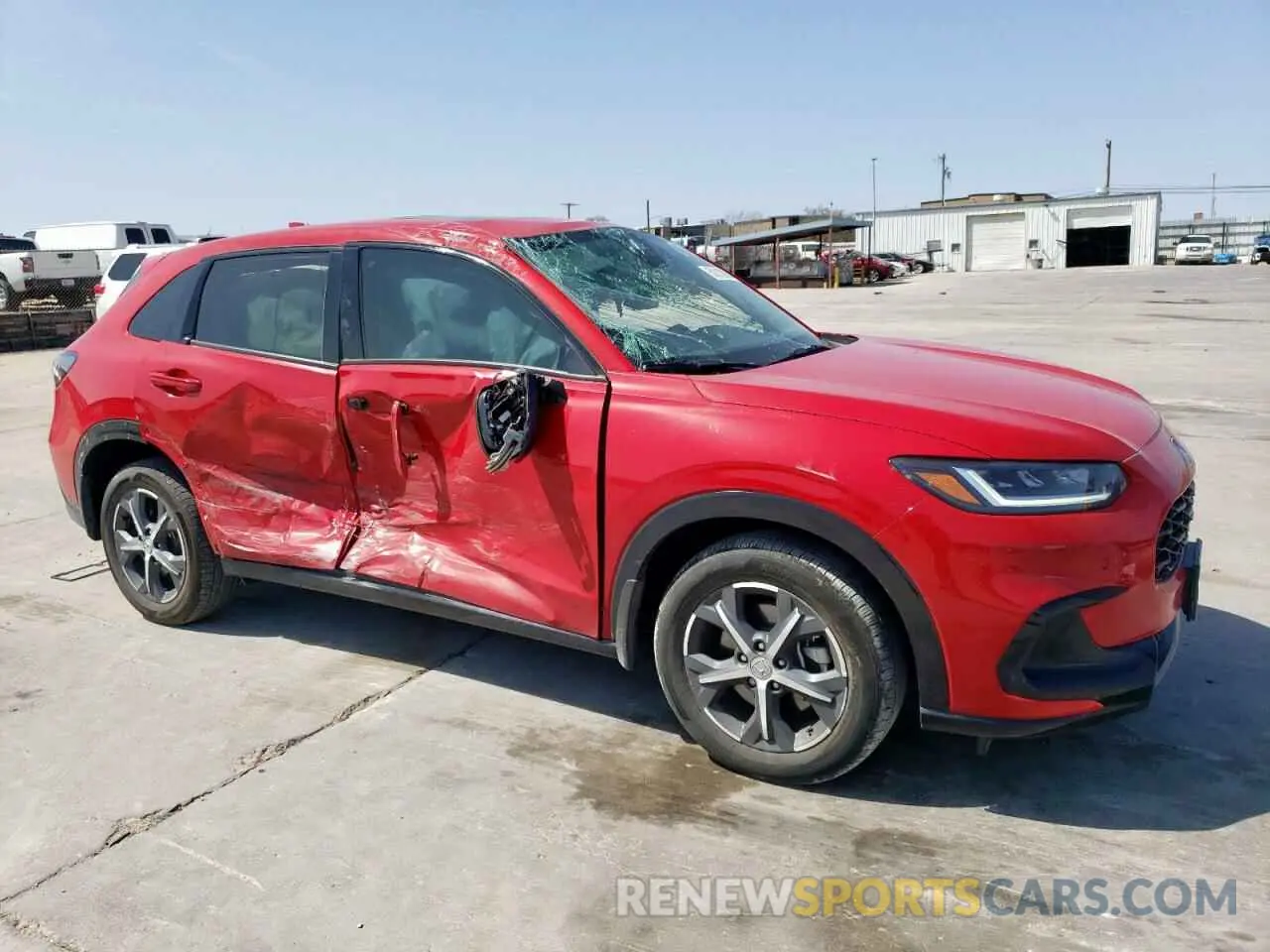 4 Фотография поврежденного автомобиля 3CZRZ1H72RM760357 HONDA HR-V 2024