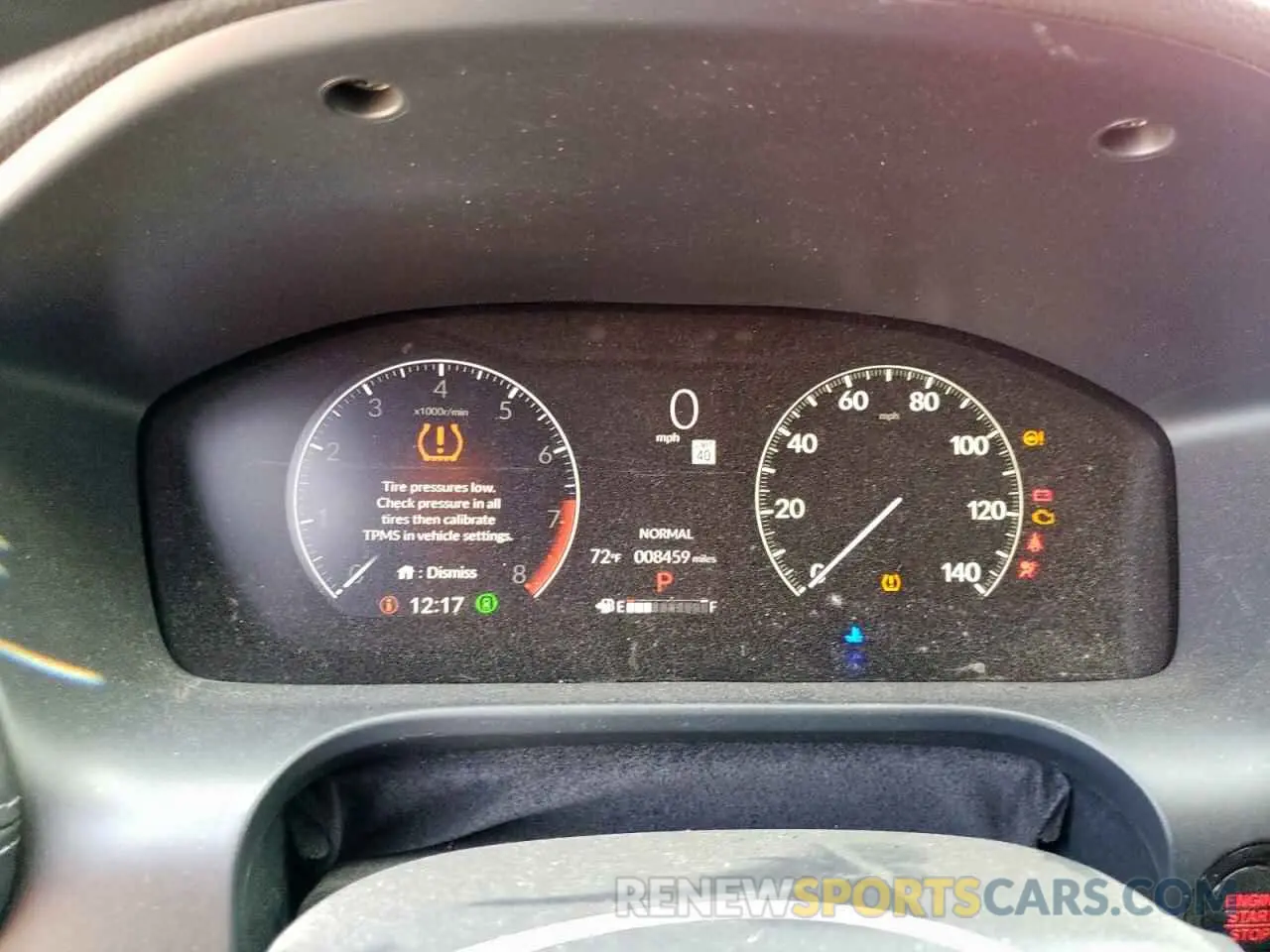 9 Фотография поврежденного автомобиля 3CZRZ1H72RM760357 HONDA HR-V 2024
