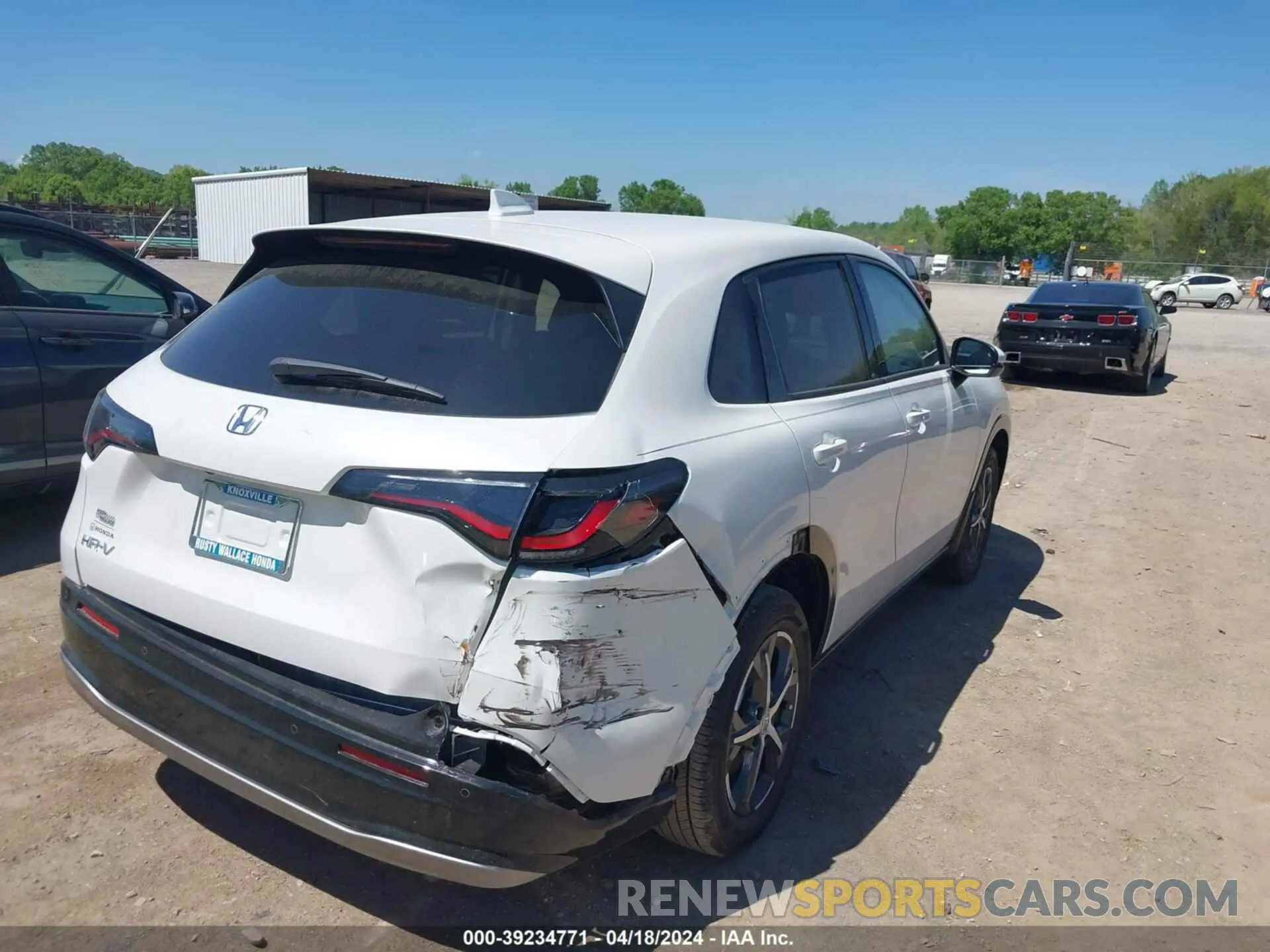 4 Фотография поврежденного автомобиля 3CZRZ1H79RM738713 HONDA HR-V 2024