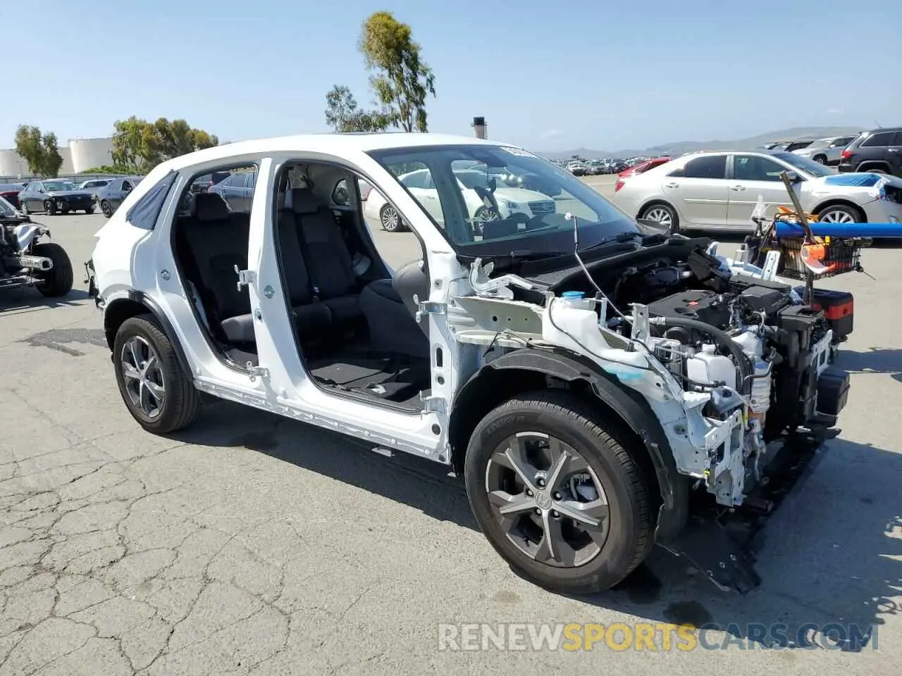 4 Photograph of a damaged car 3CZRZ1H7XRM728613 HONDA HR-V 2024