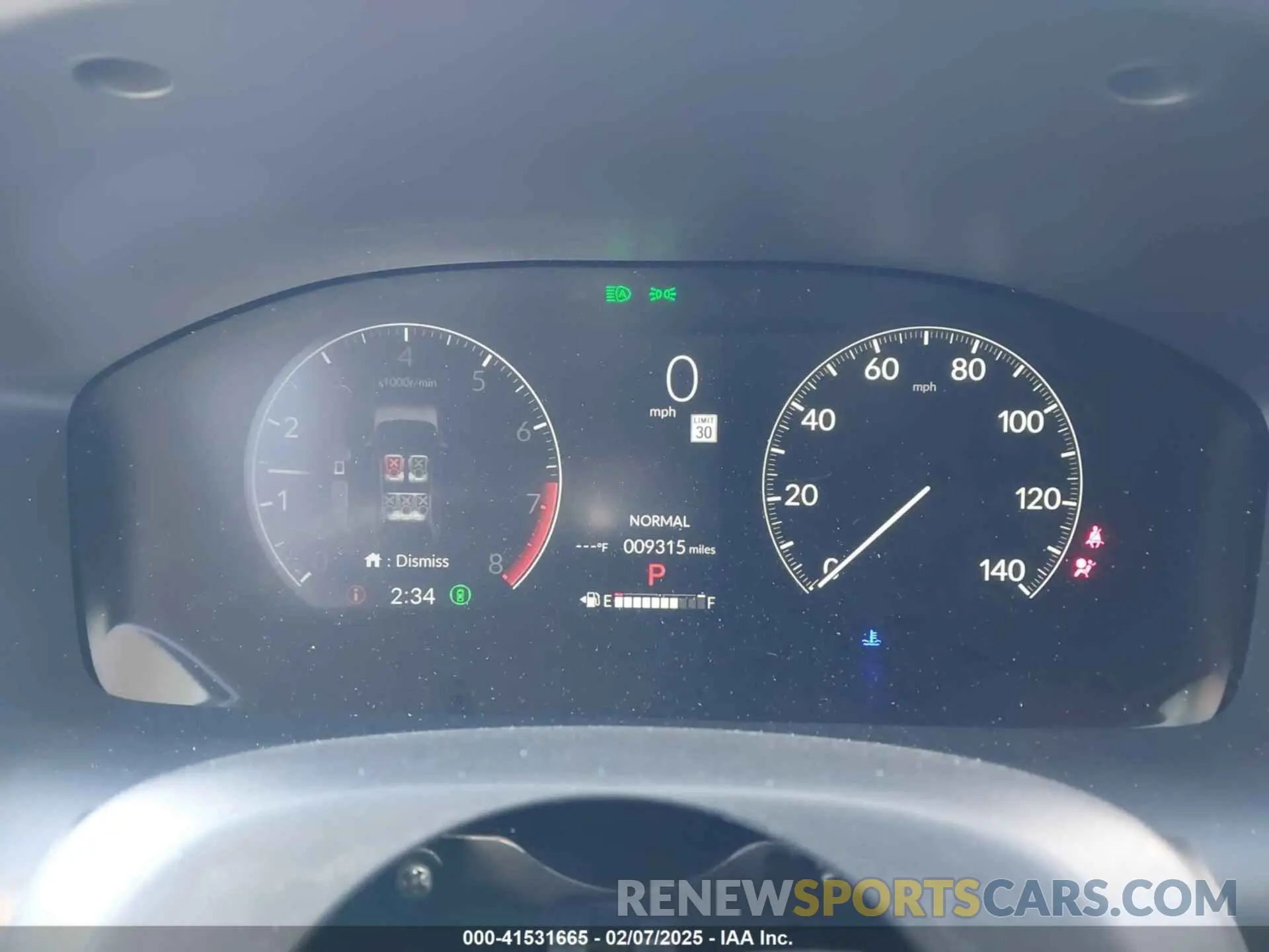 7 Фотография поврежденного автомобиля 3CZRZ2H30RM712679 HONDA HR-V 2024