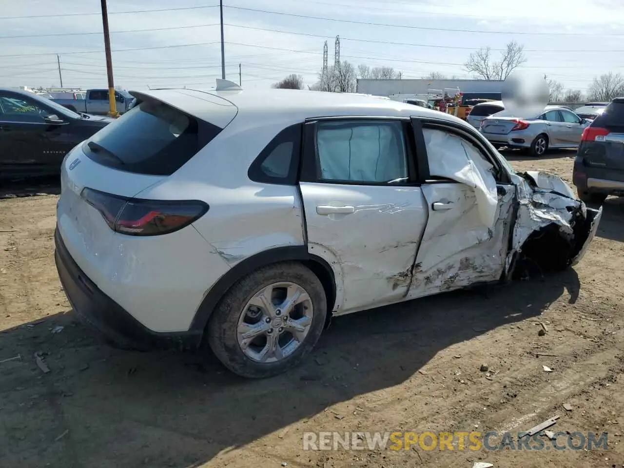 3 Photograph of a damaged car 3CZRZ2H30RM772719 HONDA HR-V 2024