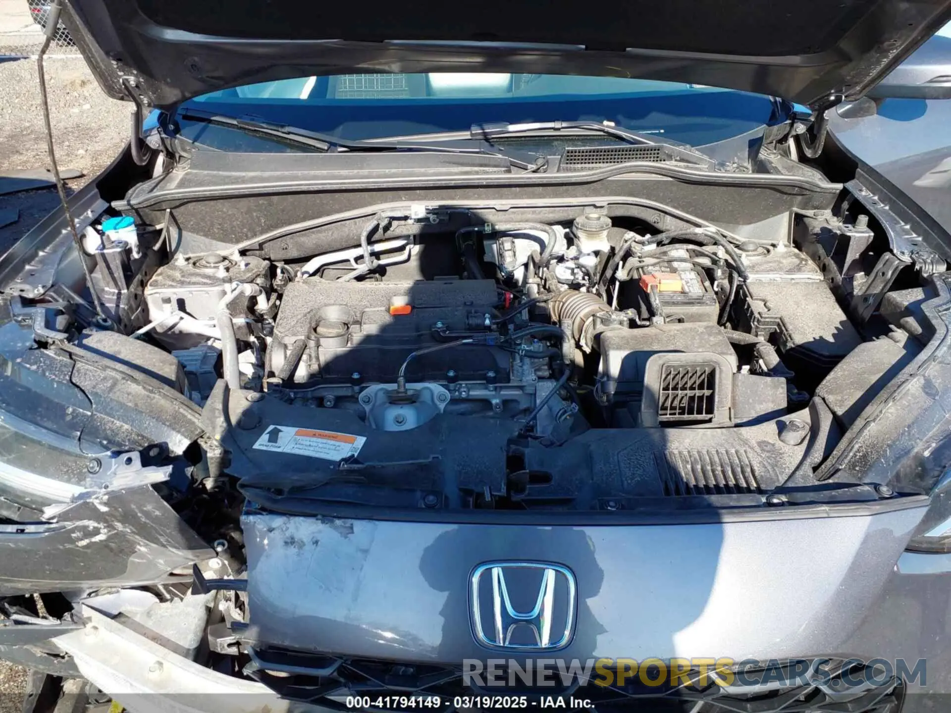 10 Фотография поврежденного автомобиля 3CZRZ2H32RM776206 HONDA HR-V 2024