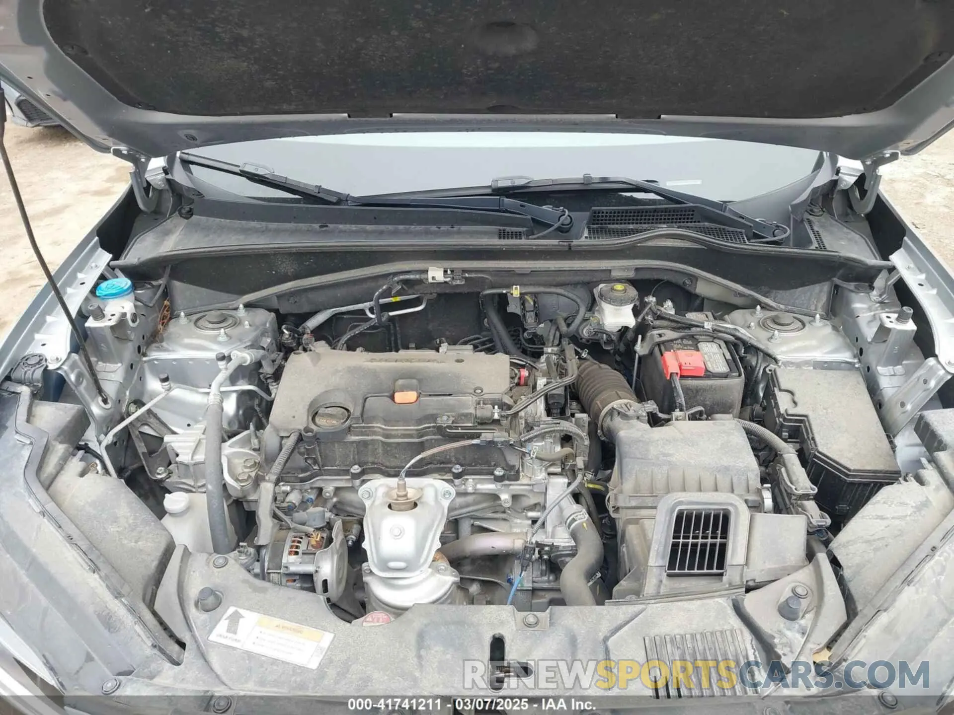 10 Photograph of a damaged car 3CZRZ2H35RM701709 HONDA HR-V 2024