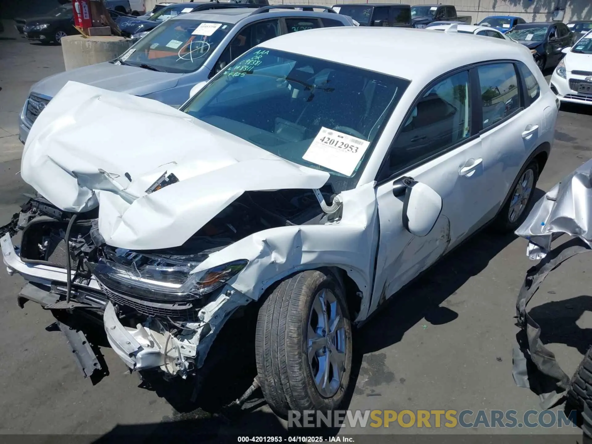 2 Фотография поврежденного автомобиля 3CZRZ2H36RM718311 HONDA HR-V 2024