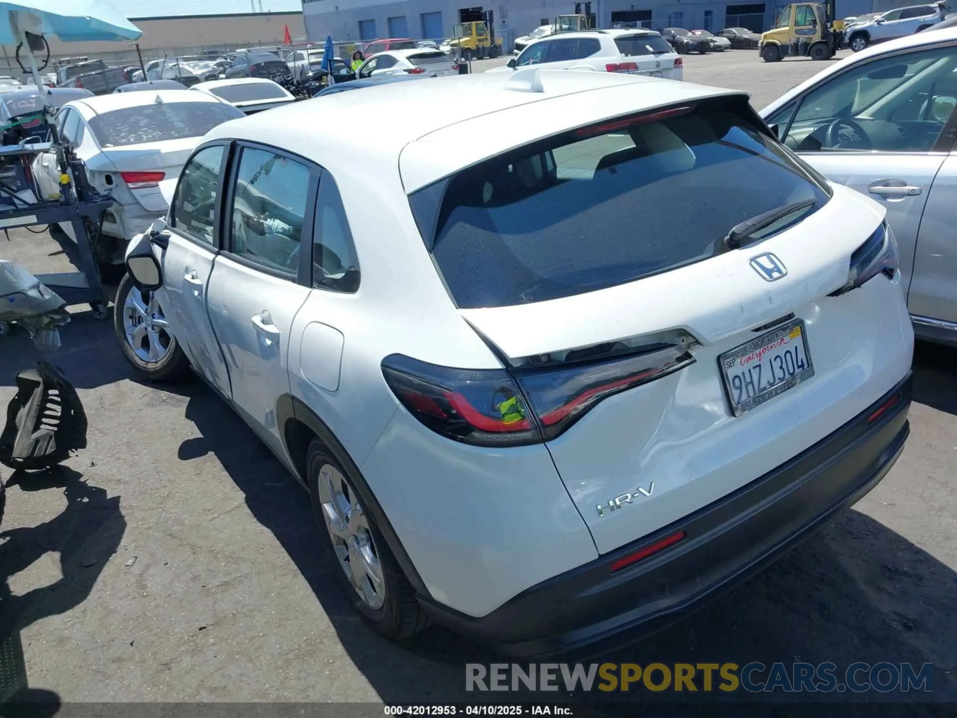 3 Фотография поврежденного автомобиля 3CZRZ2H36RM718311 HONDA HR-V 2024