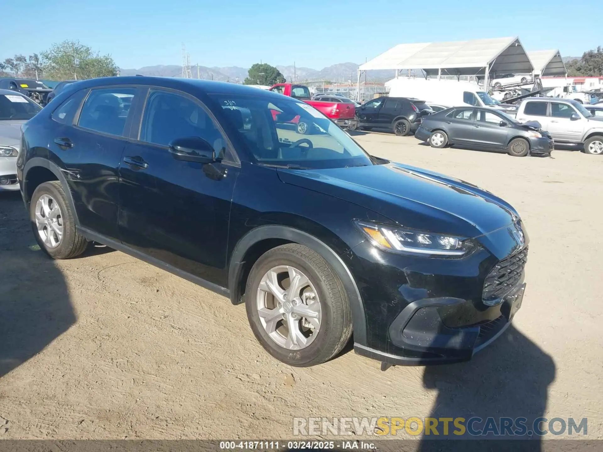 1 Photograph of a damaged car 3CZRZ2H39RM735314 HONDA HR-V 2024