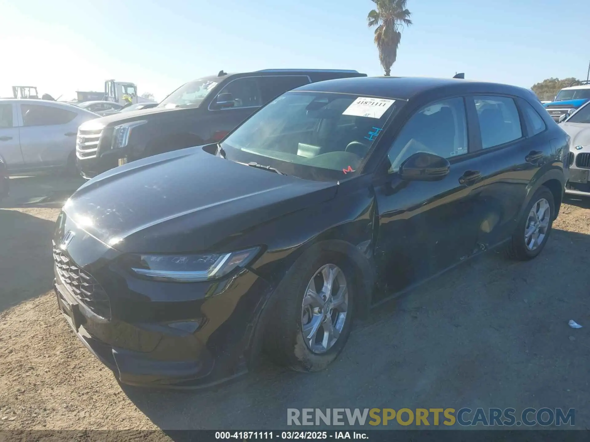 2 Photograph of a damaged car 3CZRZ2H39RM735314 HONDA HR-V 2024