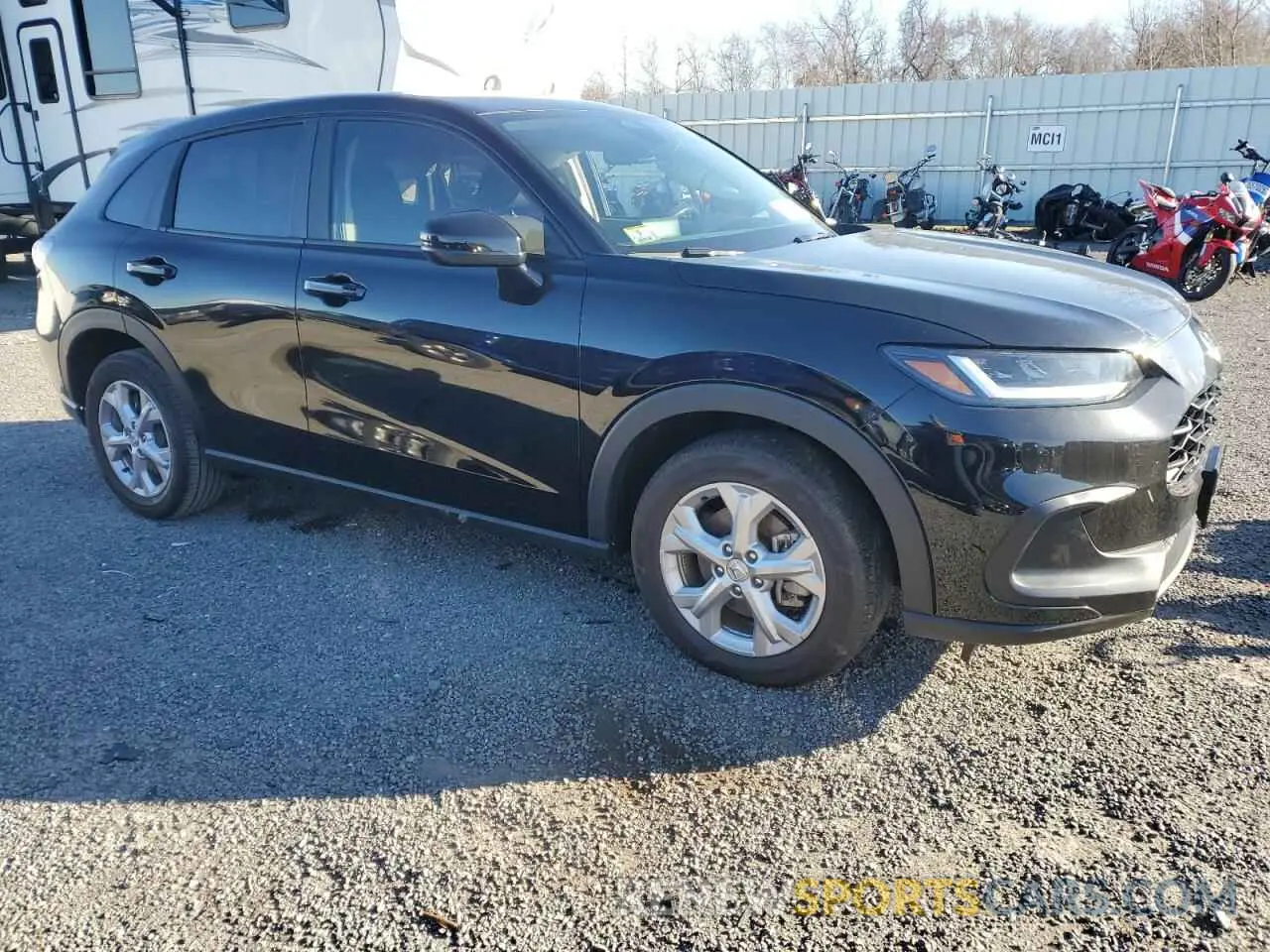 4 Фотография поврежденного автомобиля 3CZRZ2H39RM758740 HONDA HR-V 2024