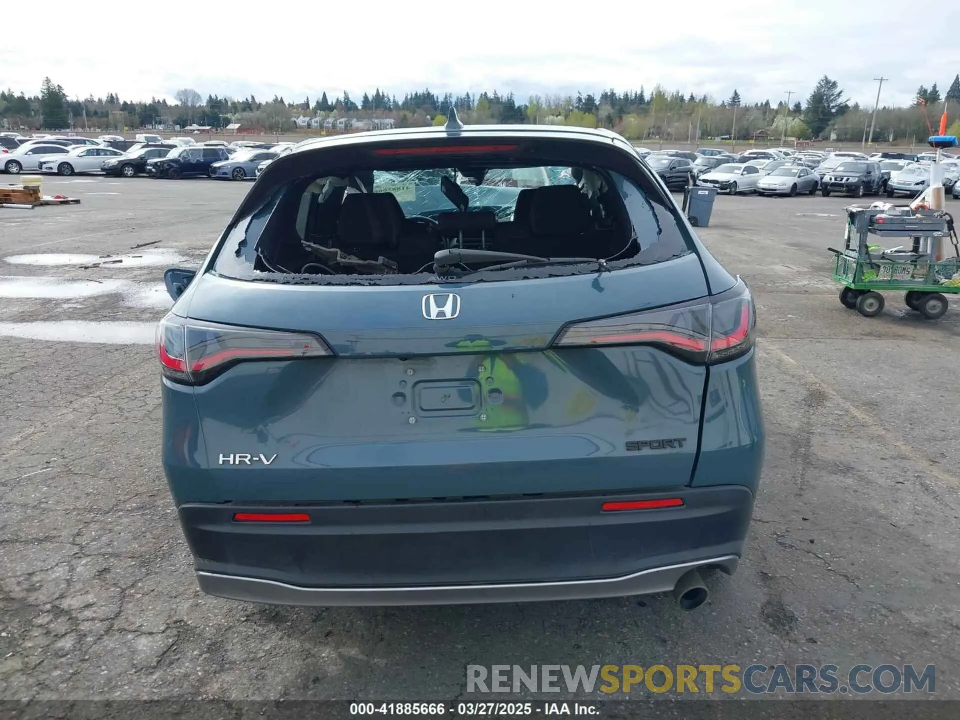 15 Photograph of a damaged car 3CZRZ2H53RM719000 HONDA HR-V 2024