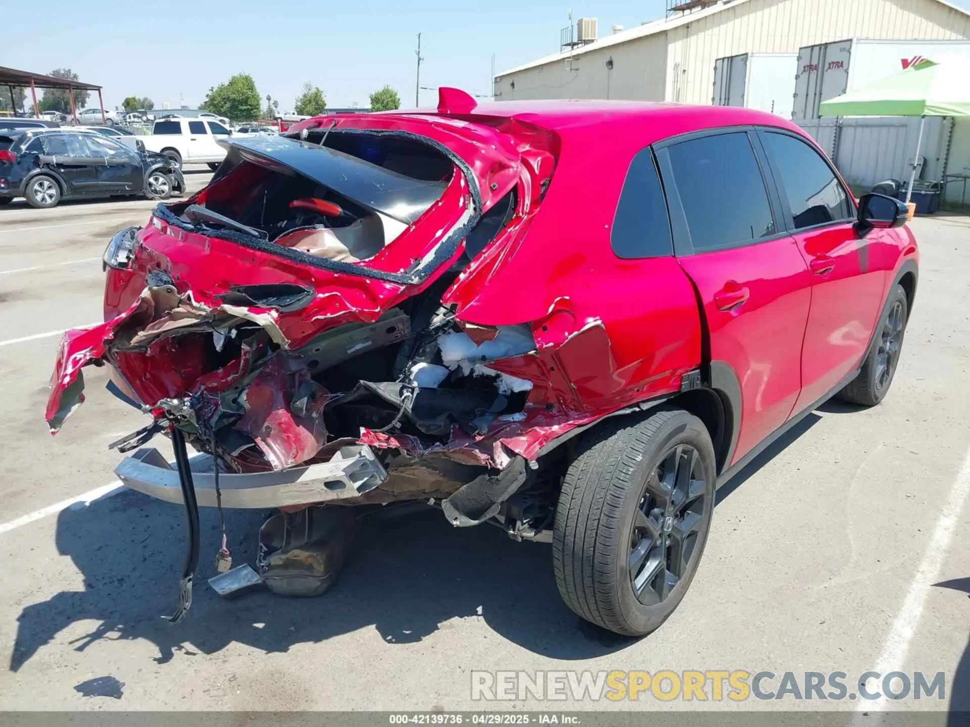 4 Фотография поврежденного автомобиля 3CZRZ2H53RM728067 HONDA HR-V 2024