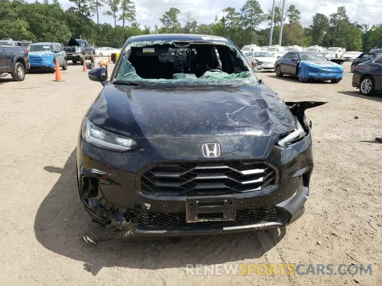 5 Фотография поврежденного автомобиля 3CZRZ2H54RM775642 HONDA HR-V 2024