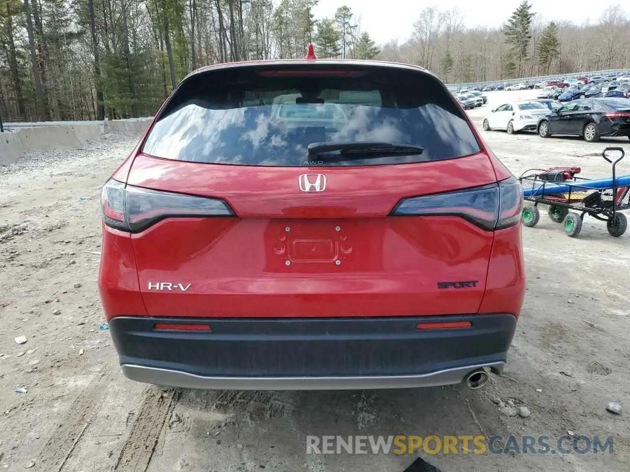 6 Photograph of a damaged car 3CZRZ2H55RM703431 HONDA HR-V 2024