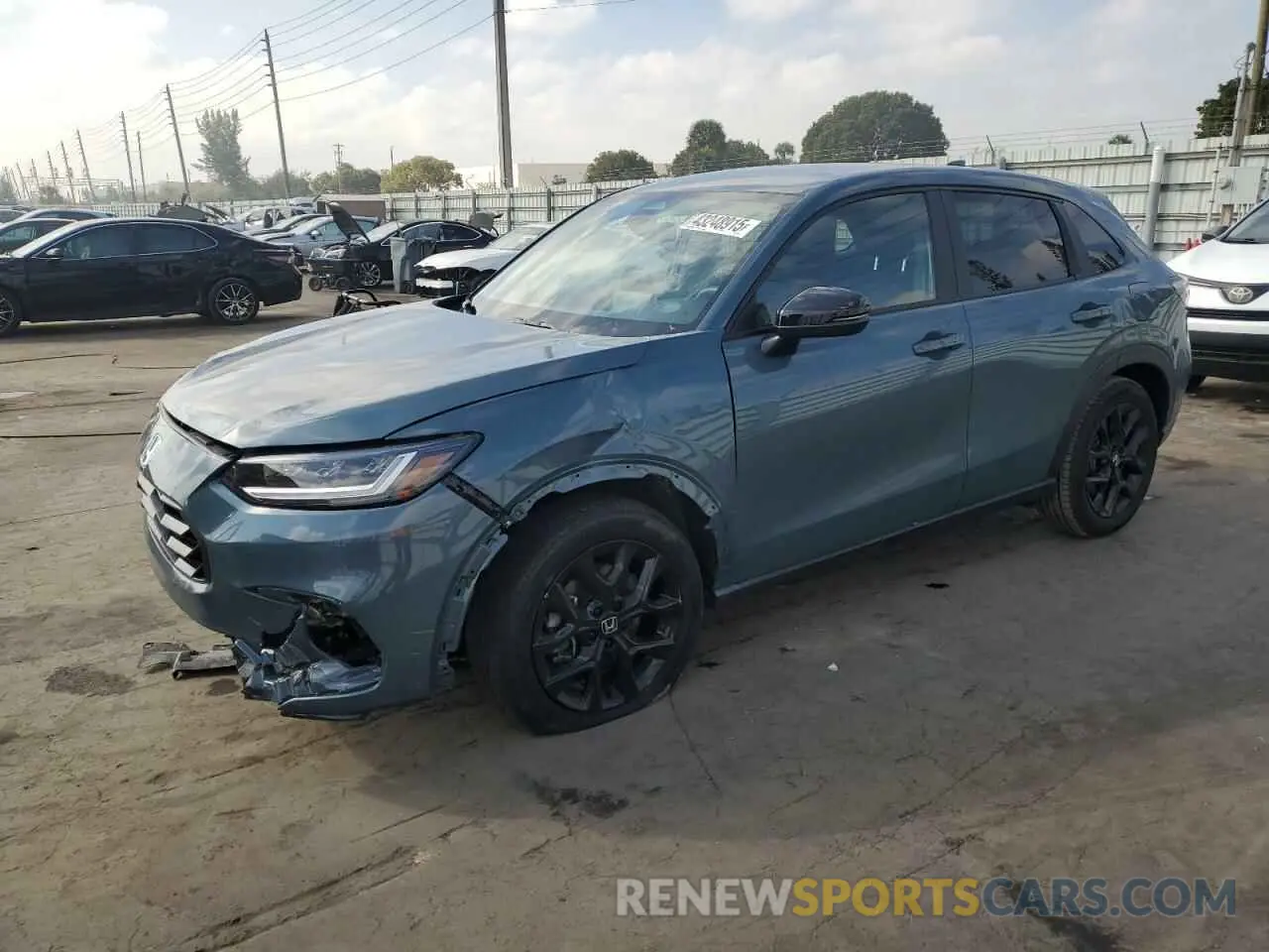 1 Фотография поврежденного автомобиля 3CZRZ2H56RM764870 HONDA HR-V 2024