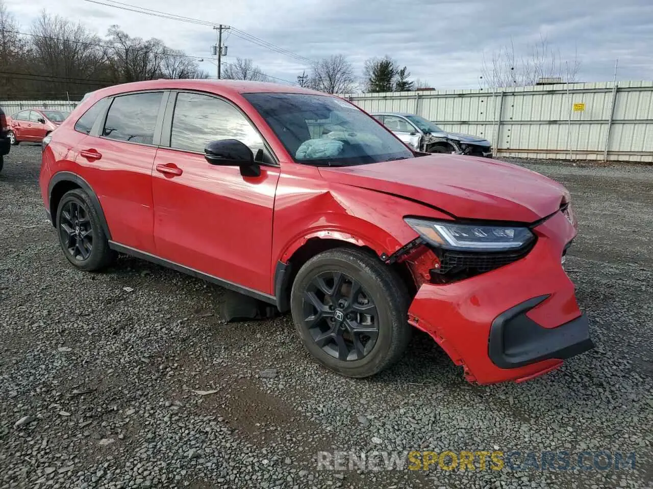 4 Photograph of a damaged car 3CZRZ2H57RM705178 HONDA HR-V 2024