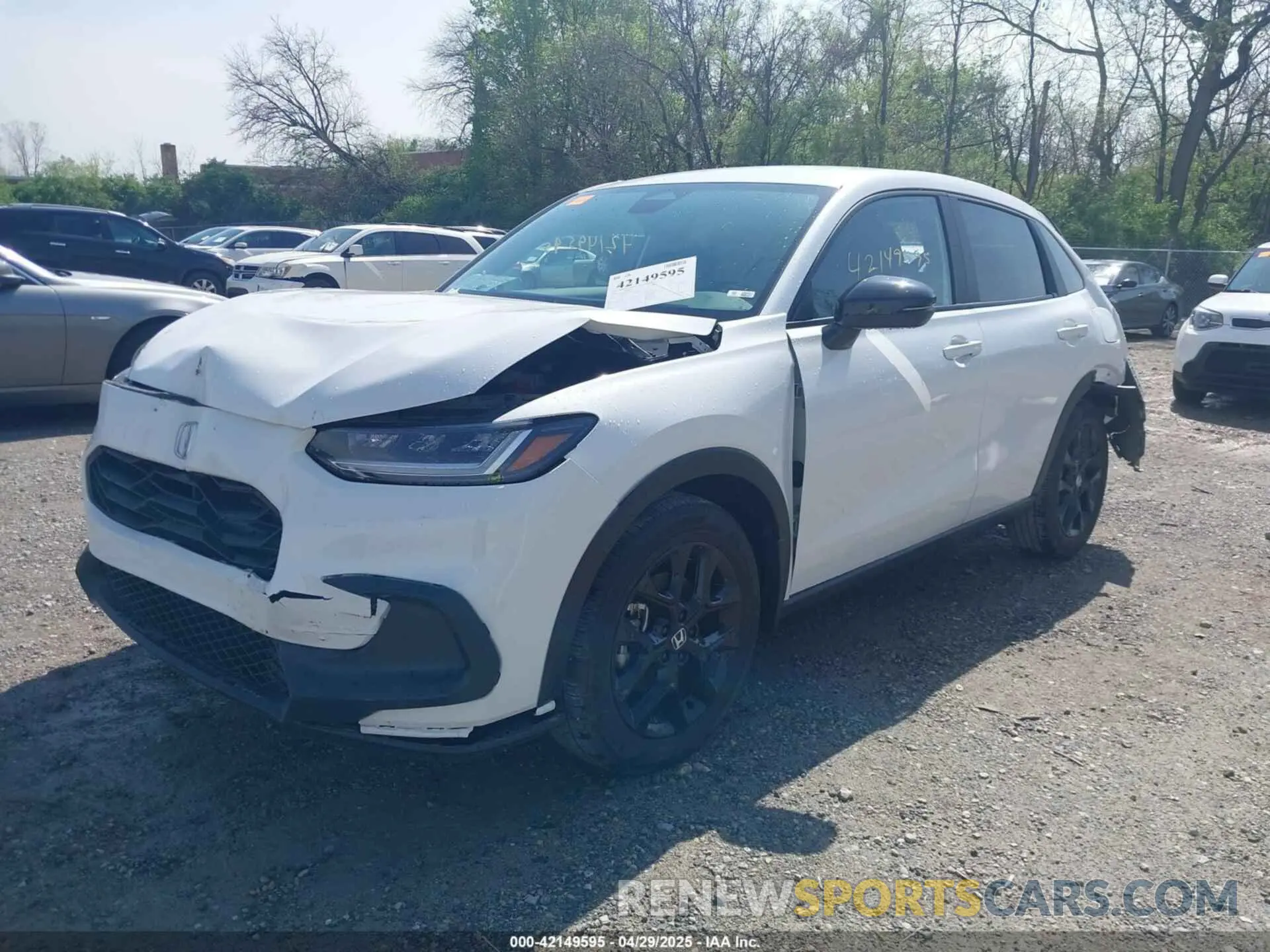 2 Photograph of a damaged car 3CZRZ2H57RM784464 HONDA HR-V 2024