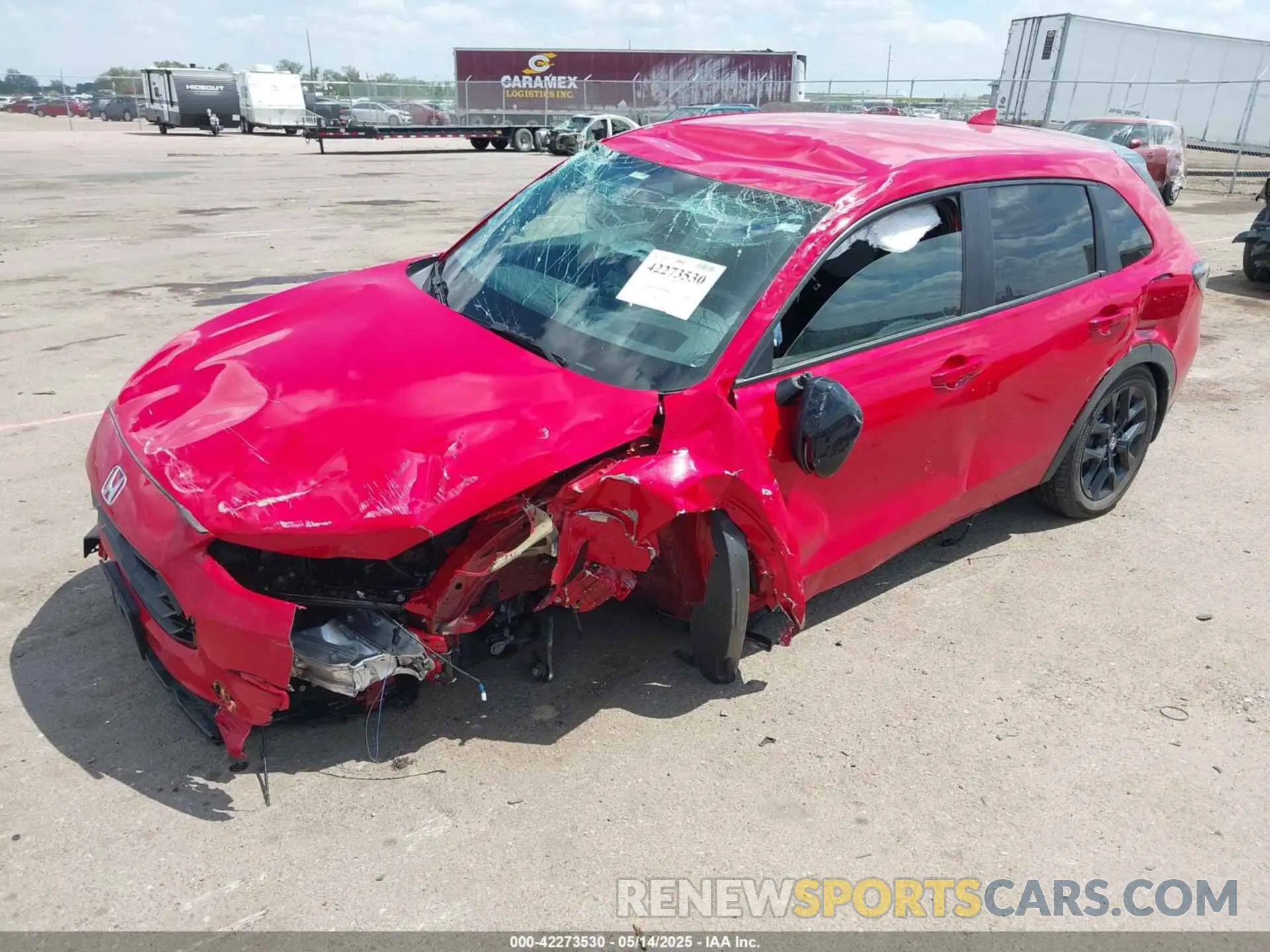 2 Photograph of a damaged car 3CZRZ2H57RM785792 HONDA HR-V 2024