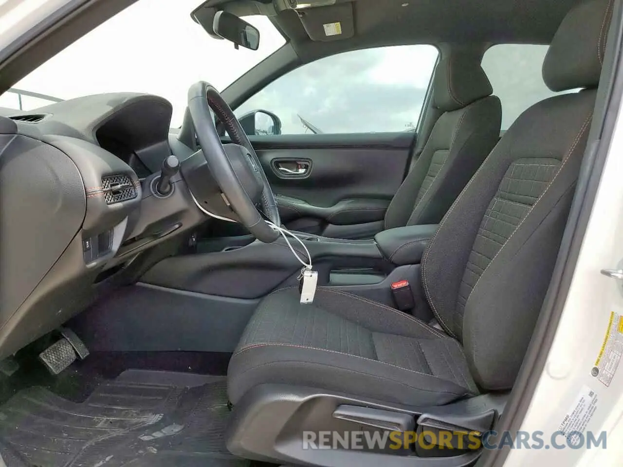 7 Фотография поврежденного автомобиля 3CZRZ2H59RM771456 HONDA HR-V 2024