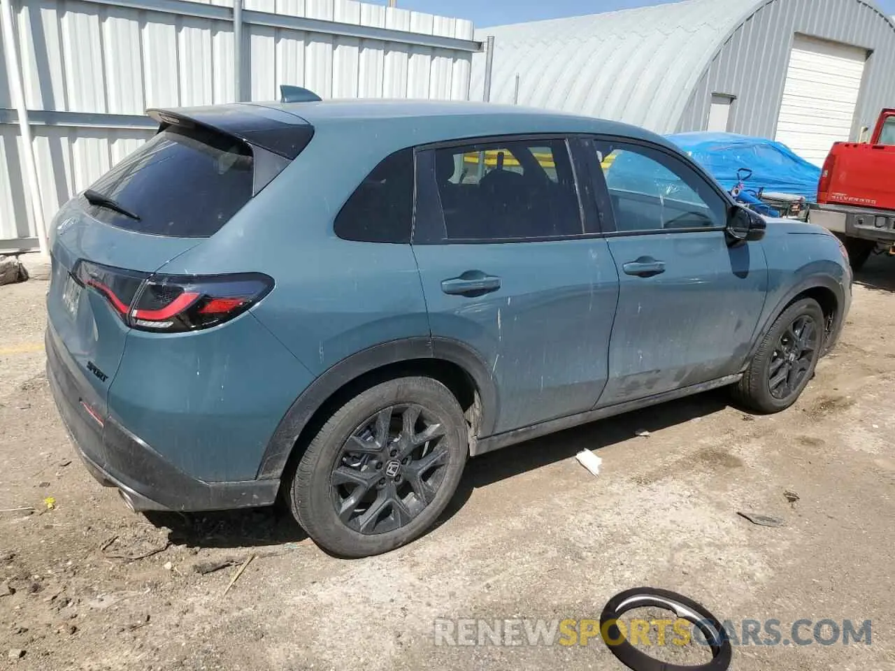 3 Фотография поврежденного автомобиля 3CZRZ2H59RM771747 HONDA HR-V 2024