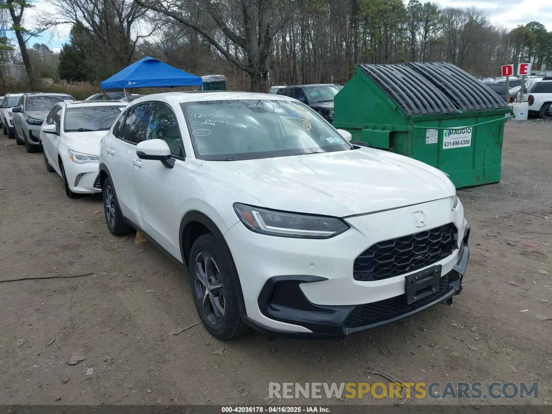 1 Photograph of a damaged car 3CZRZ2H78RM726056 HONDA HR-V 2024