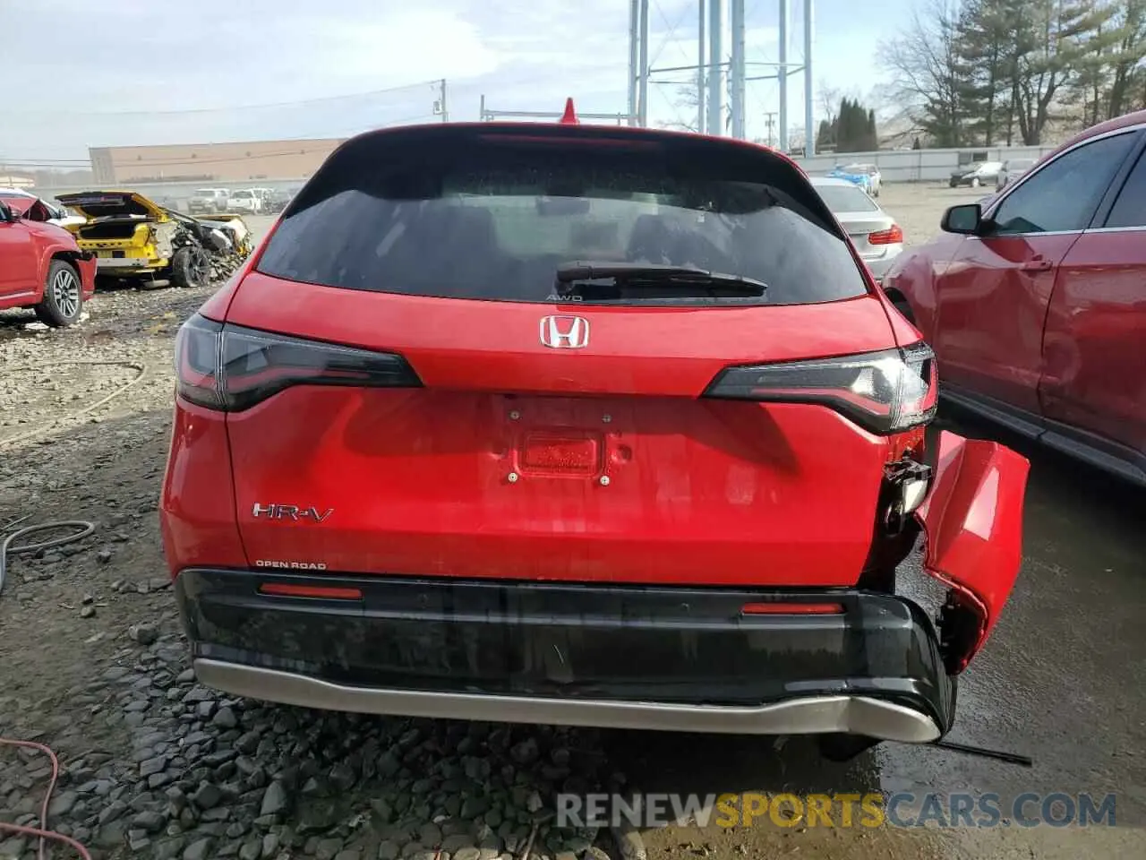 6 Photograph of a damaged car 3CZRZ2H78RM785818 HONDA HR-V 2024