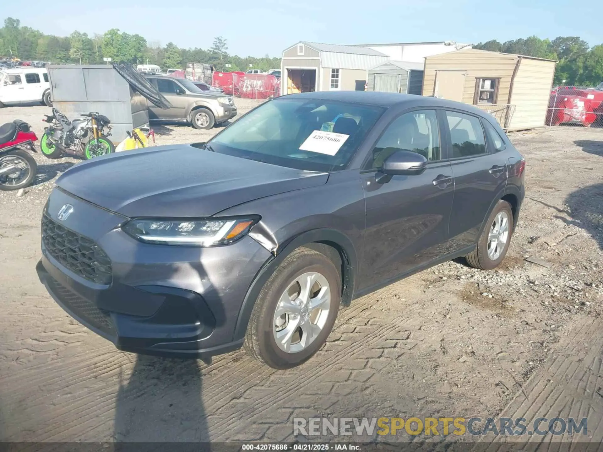 2 Фотография поврежденного автомобиля 3CZRZ1H32SM734439 HONDA HR-V 2025