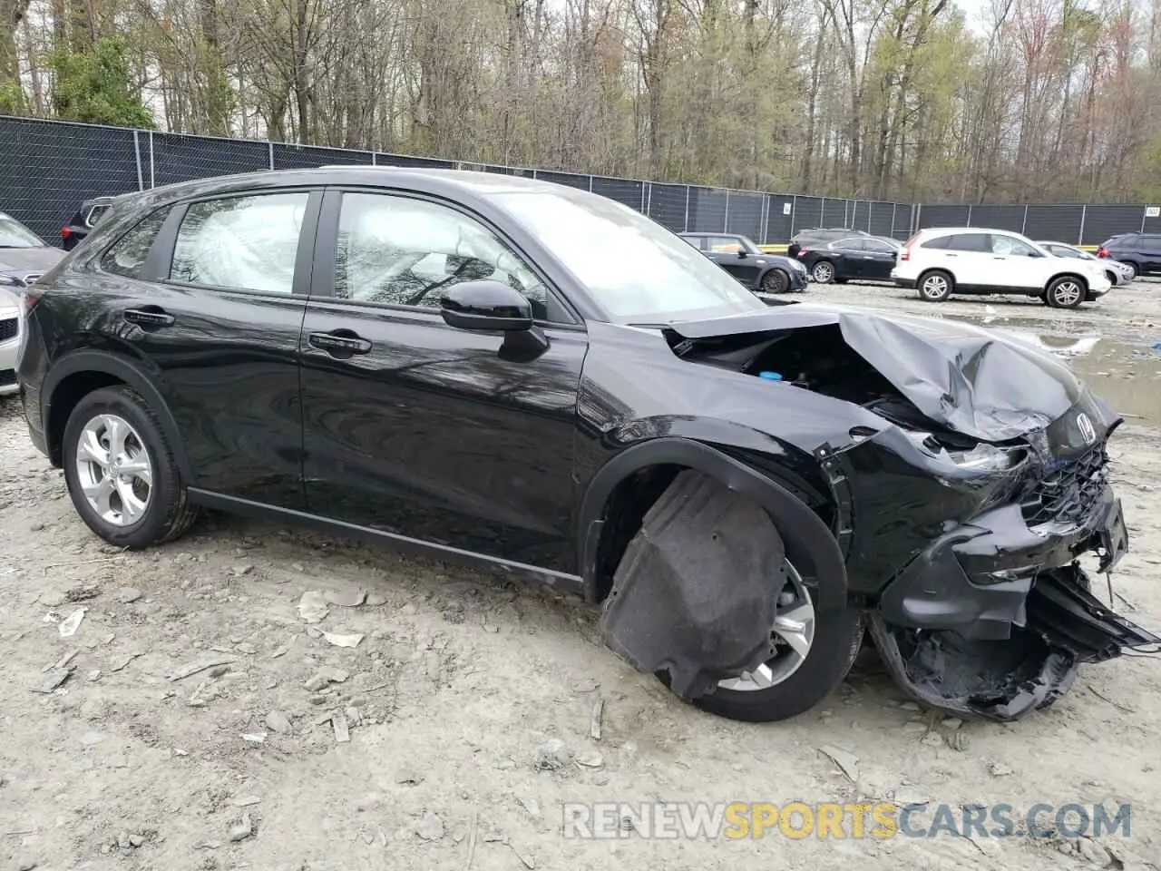 4 Photograph of a damaged car 3CZRZ1H32SM734912 HONDA HR-V 2025
