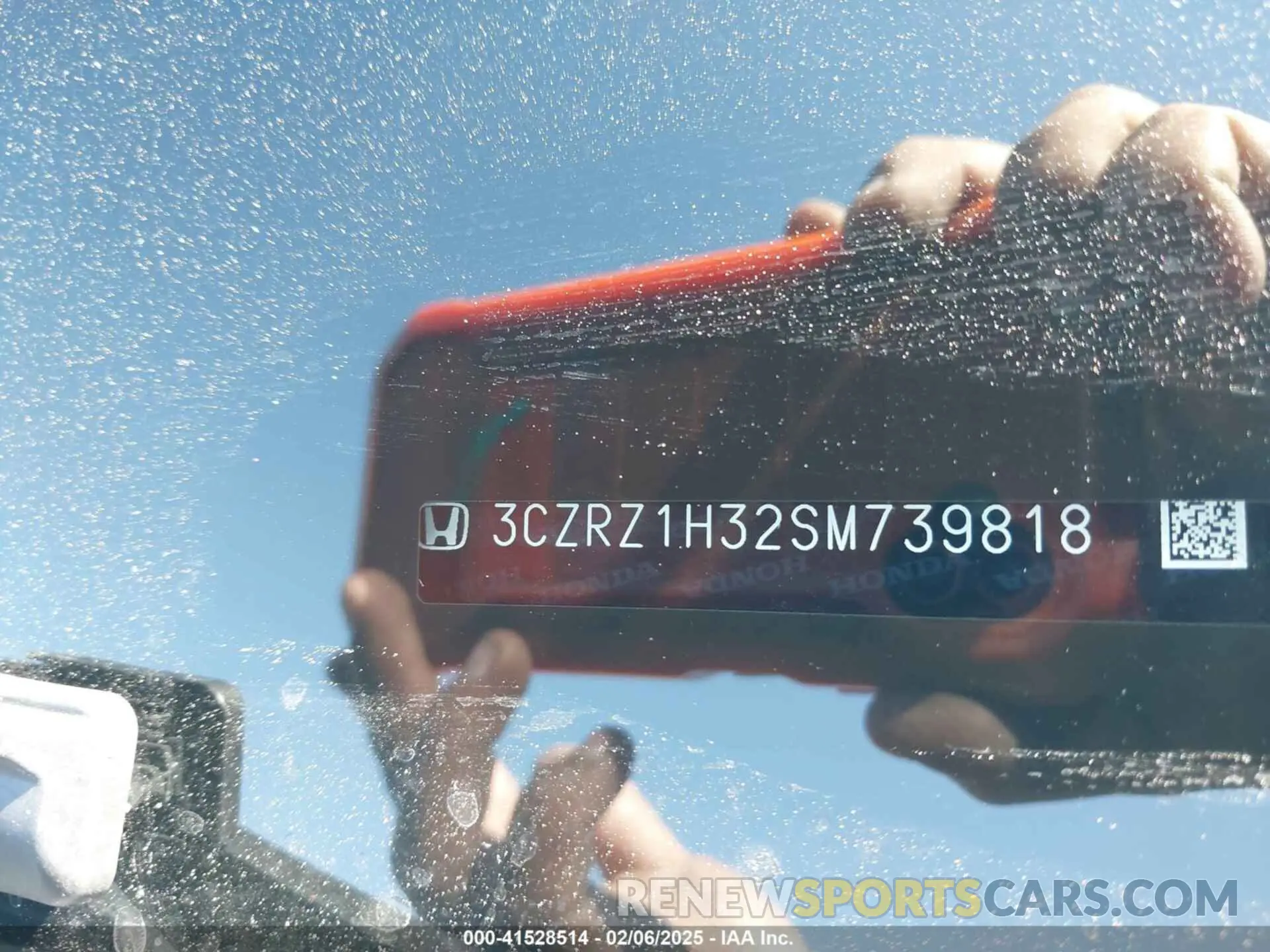 9 Фотография поврежденного автомобиля 3CZRZ1H32SM739818 HONDA HR-V 2025