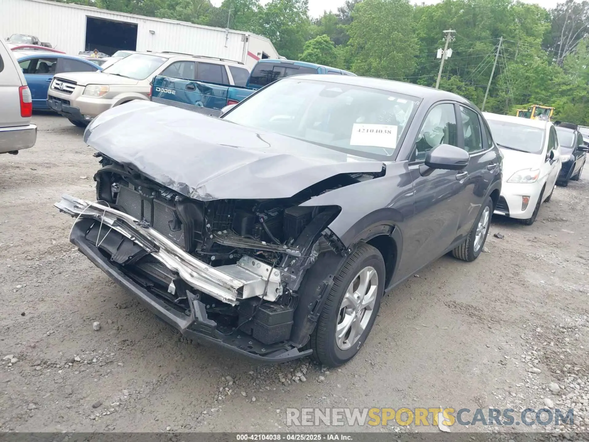 2 Photograph of a damaged car 3CZRZ1H33SM733543 HONDA HR-V 2025