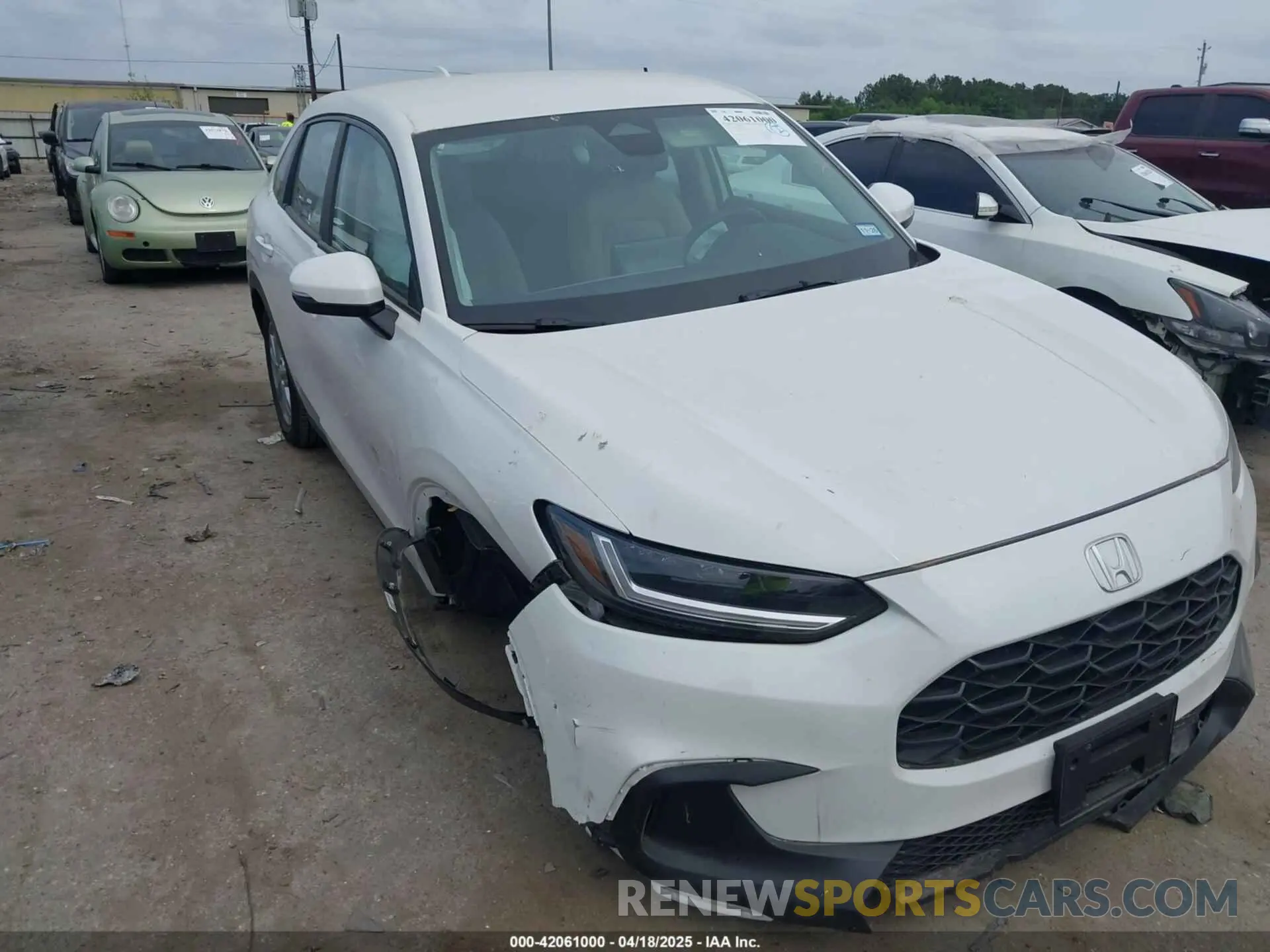 1 Photograph of a damaged car 3CZRZ1H35SM726173 HONDA HR-V 2025