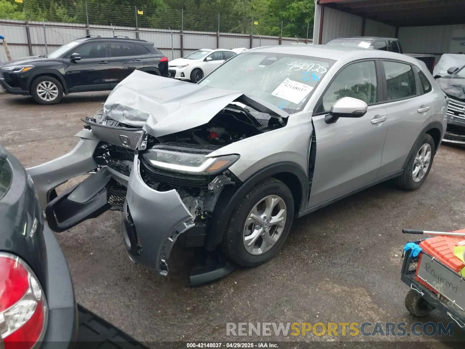 2 Photograph of a damaged car 3CZRZ1H36SM750725 HONDA HR-V 2025